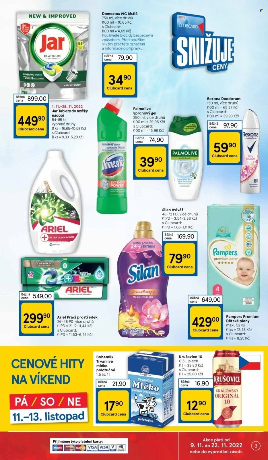 Leták TESCO hypermarket - 9.11.2022 - 15.11.2022. Strana 3