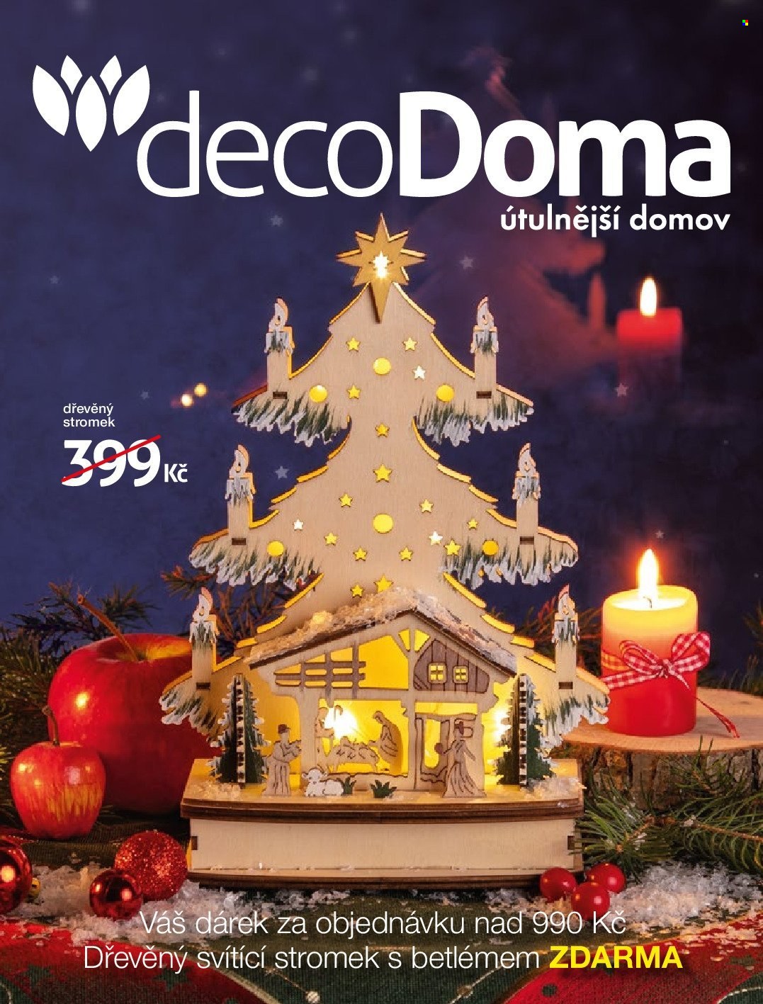 Leták decoDoma. Strana 1
