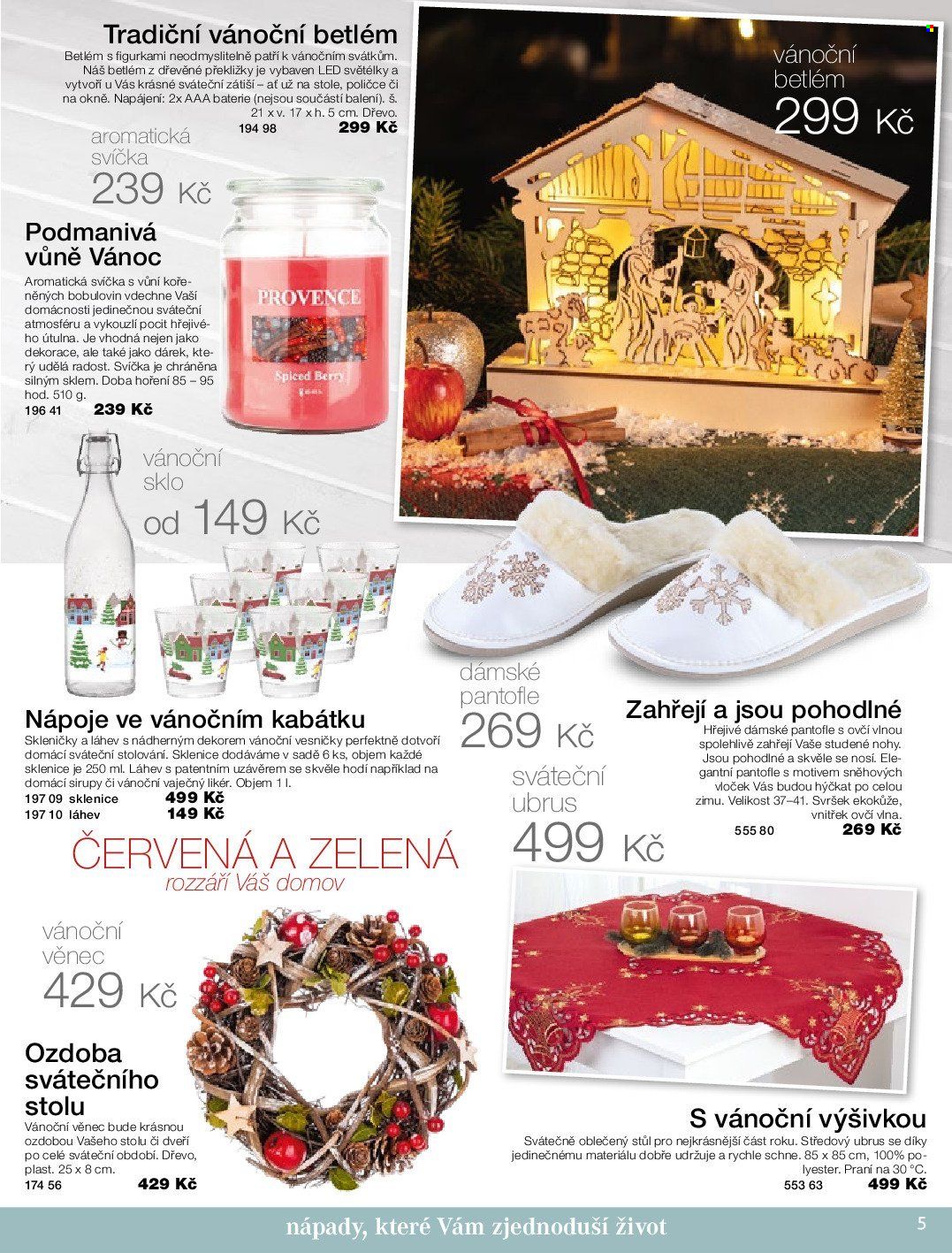 Leták decoDoma. Strana 5