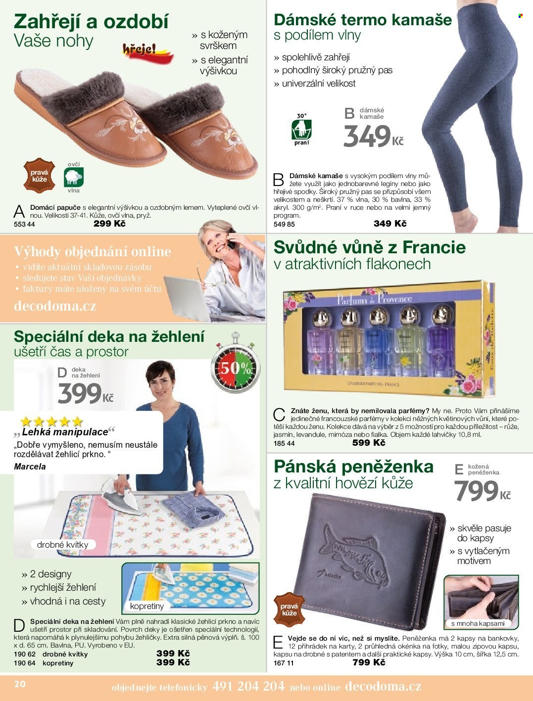Leták decoDoma. Strana 20
