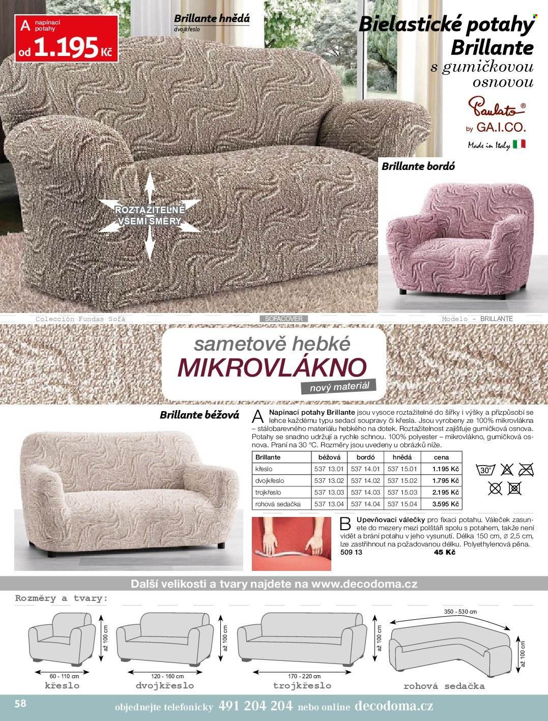 Leták decoDoma. Strana 58