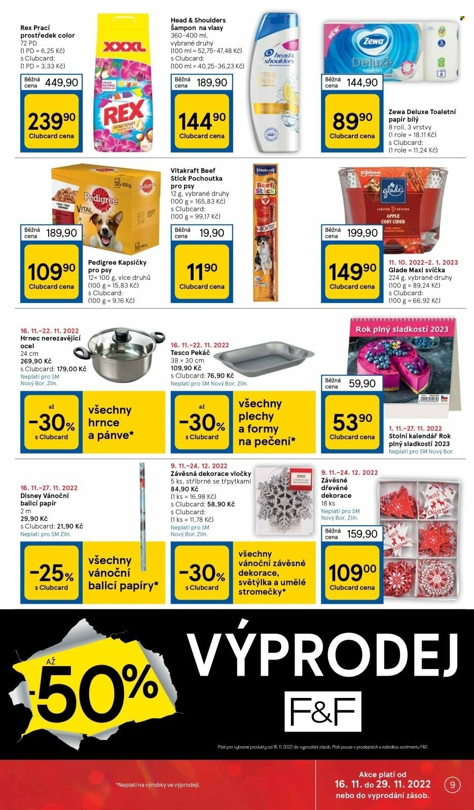 Leták TESCO supermarket - 16.11.2022 - 22.11.2022. Strana 9