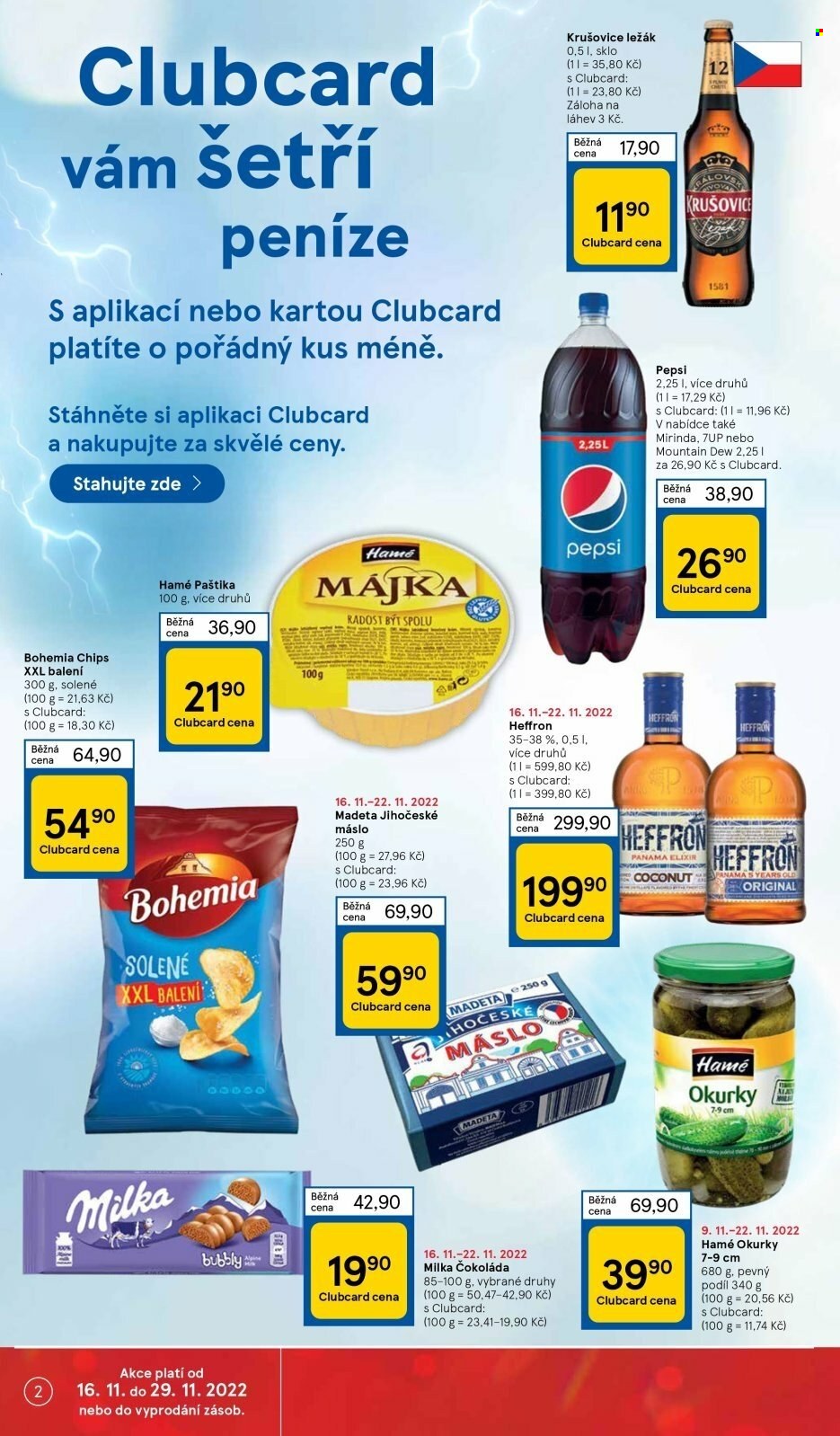 Leták TESCO - 16.11.2022 - 22.11.2022. Strana 2