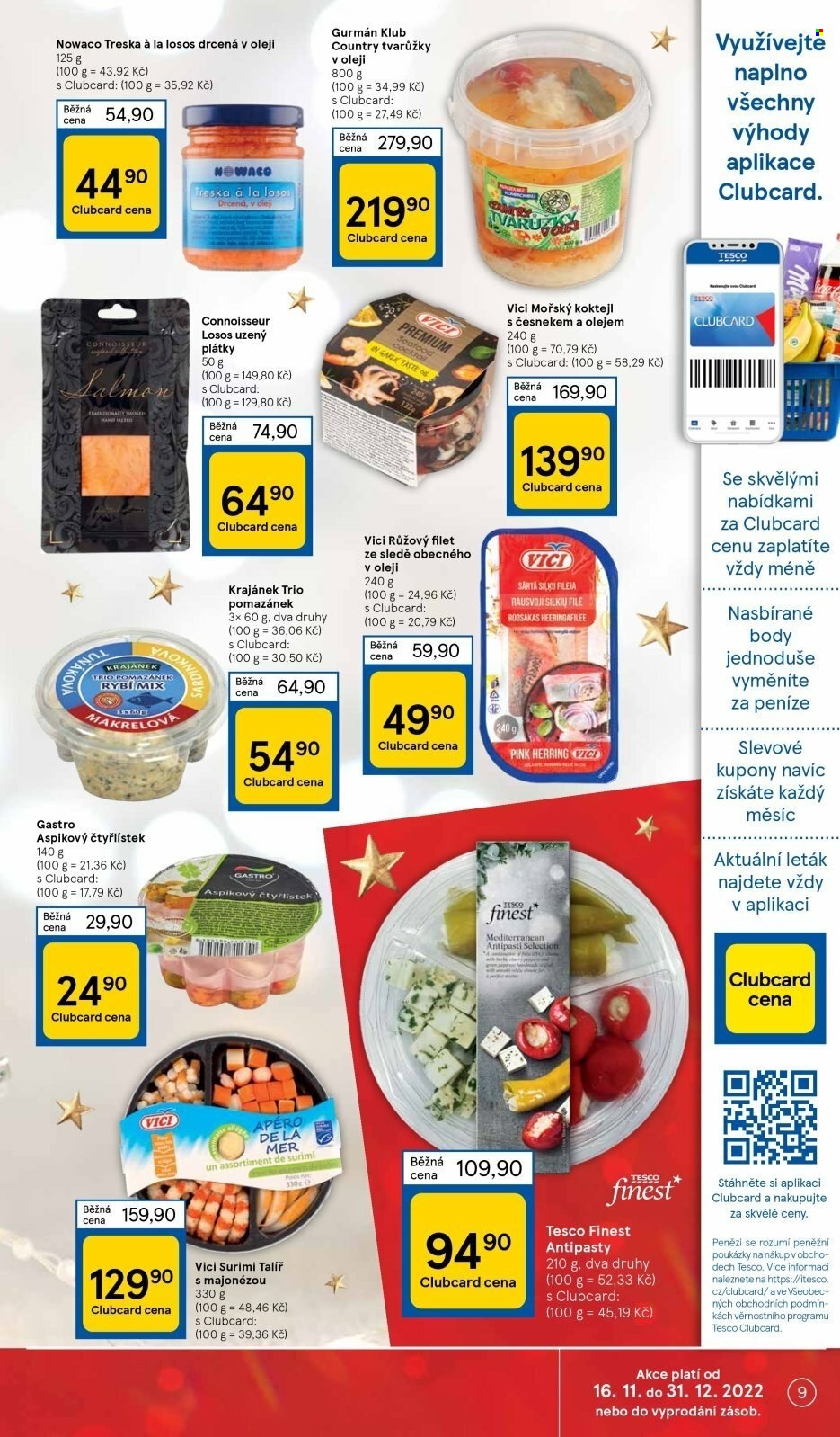 Leták TESCO - 16.11.2022 - 22.11.2022. Strana 9