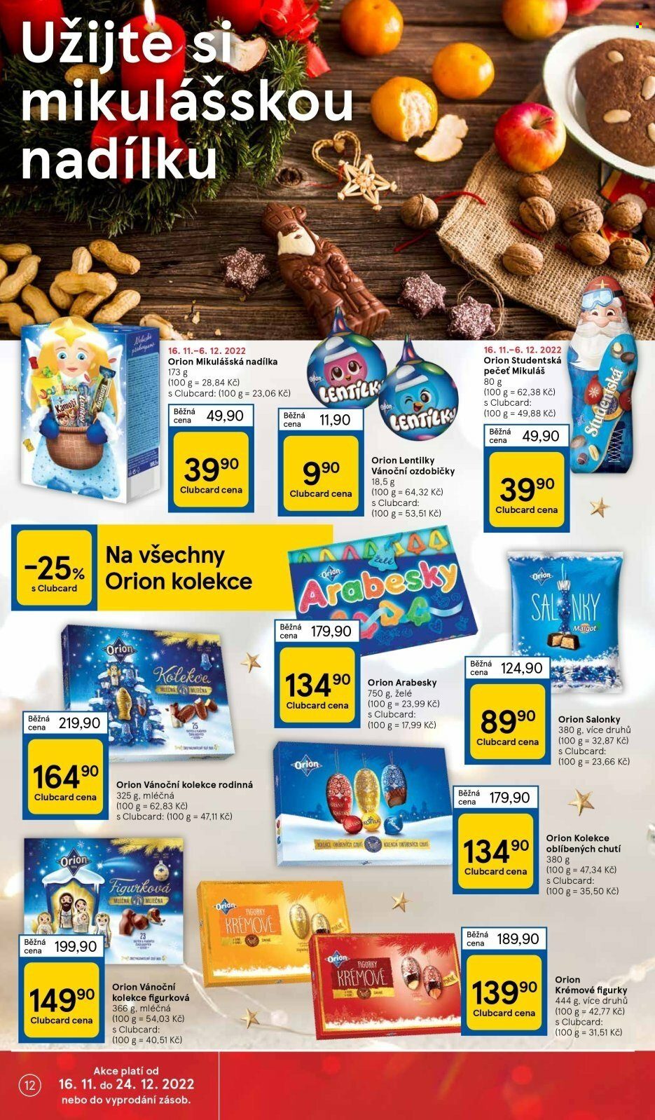 Leták TESCO - 16.11.2022 - 22.11.2022. Strana 12