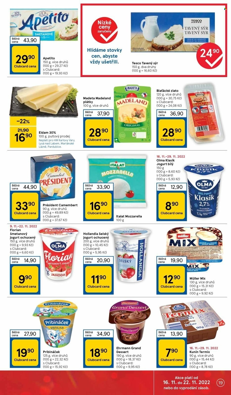 Leták TESCO - 16.11.2022 - 22.11.2022. Strana 19