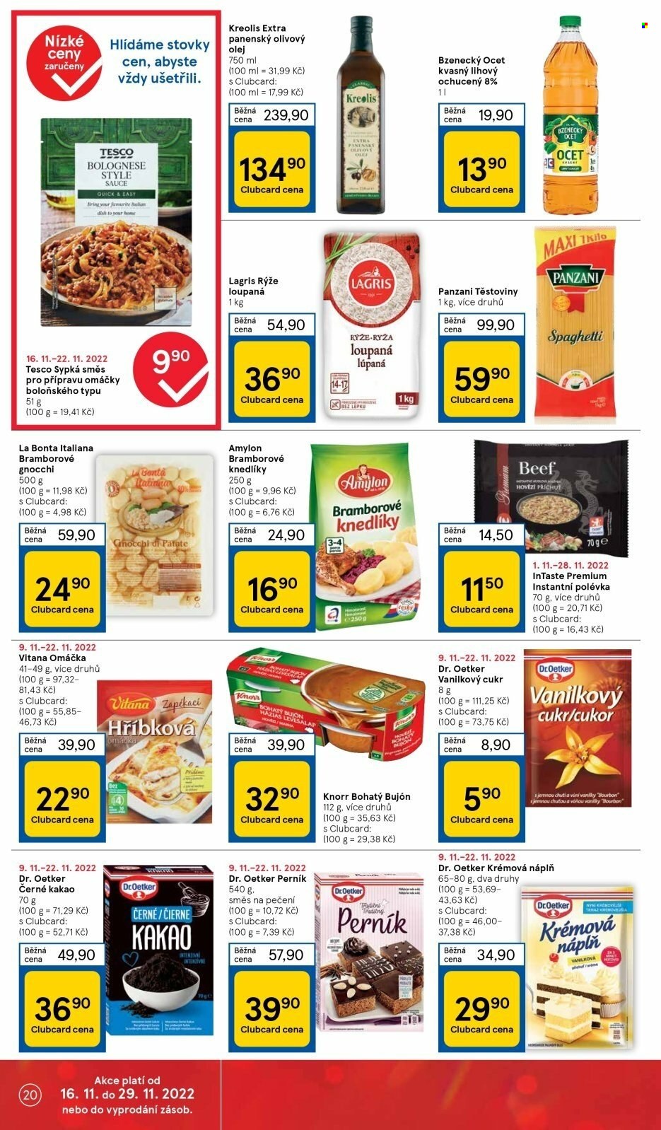 Leták TESCO - 16.11.2022 - 22.11.2022. Strana 20