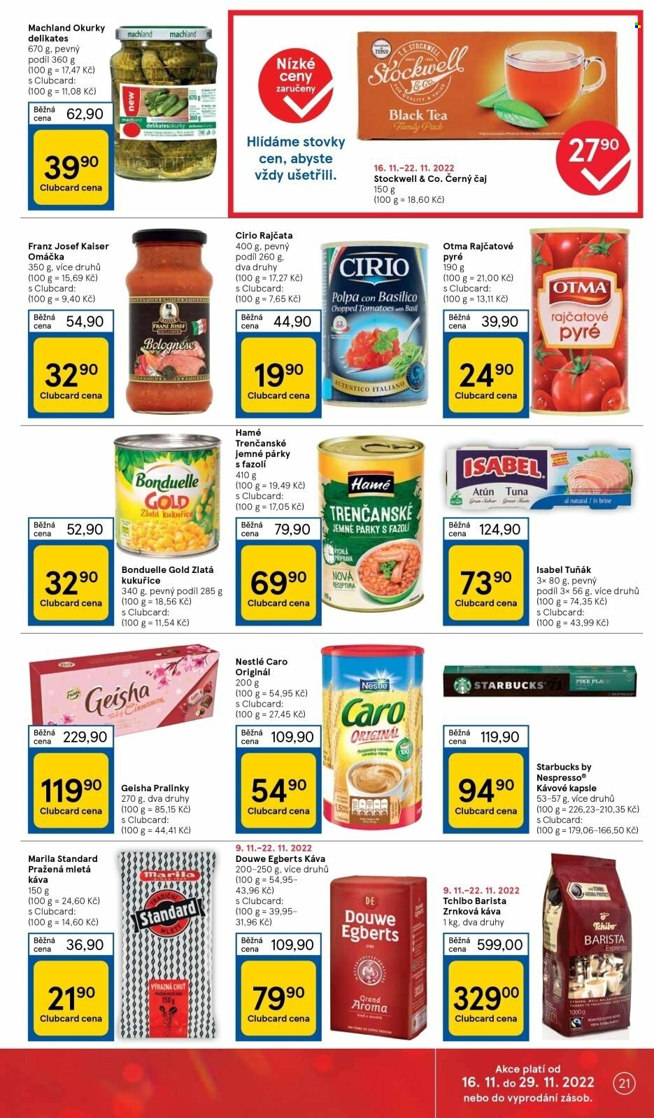 Leták TESCO - 16.11.2022 - 22.11.2022. Strana 21