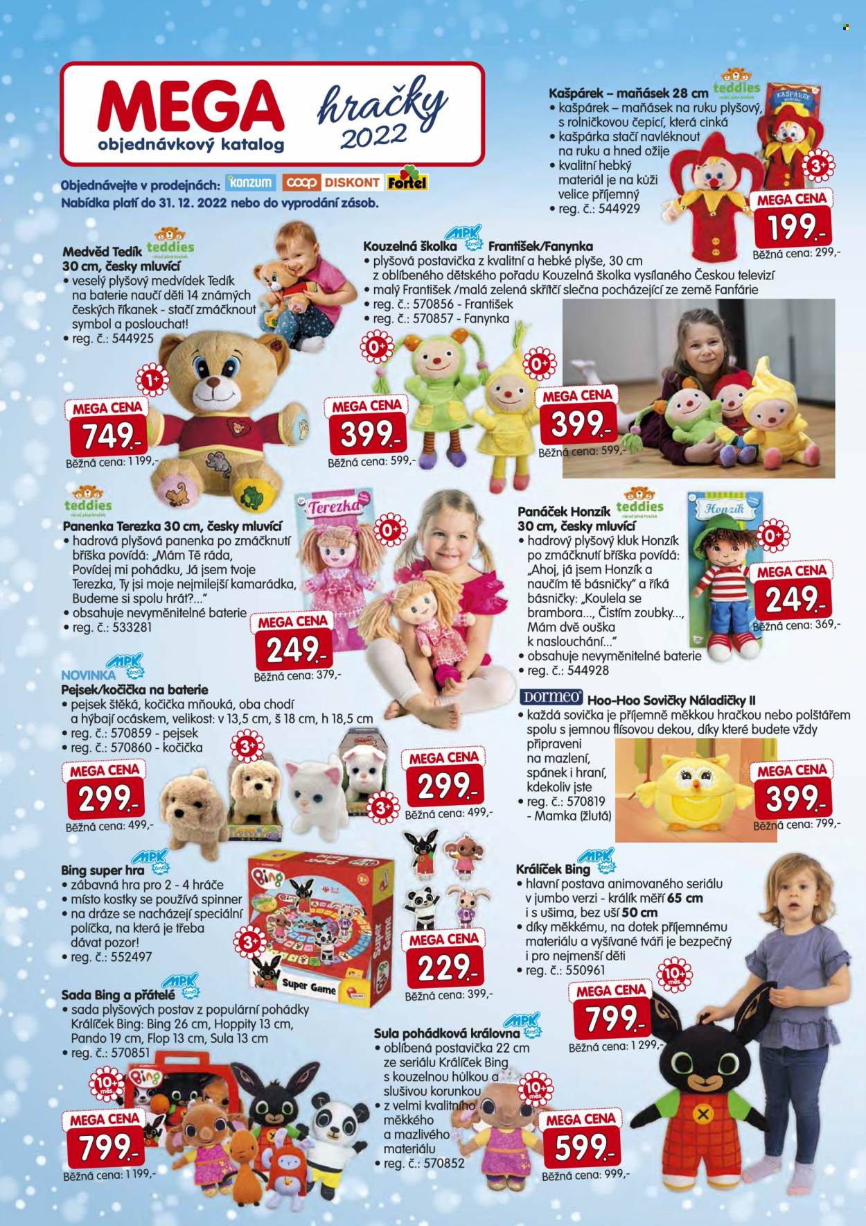 Leták Konzum - 1.11.2022 - 31.12.2022. Strana 2
