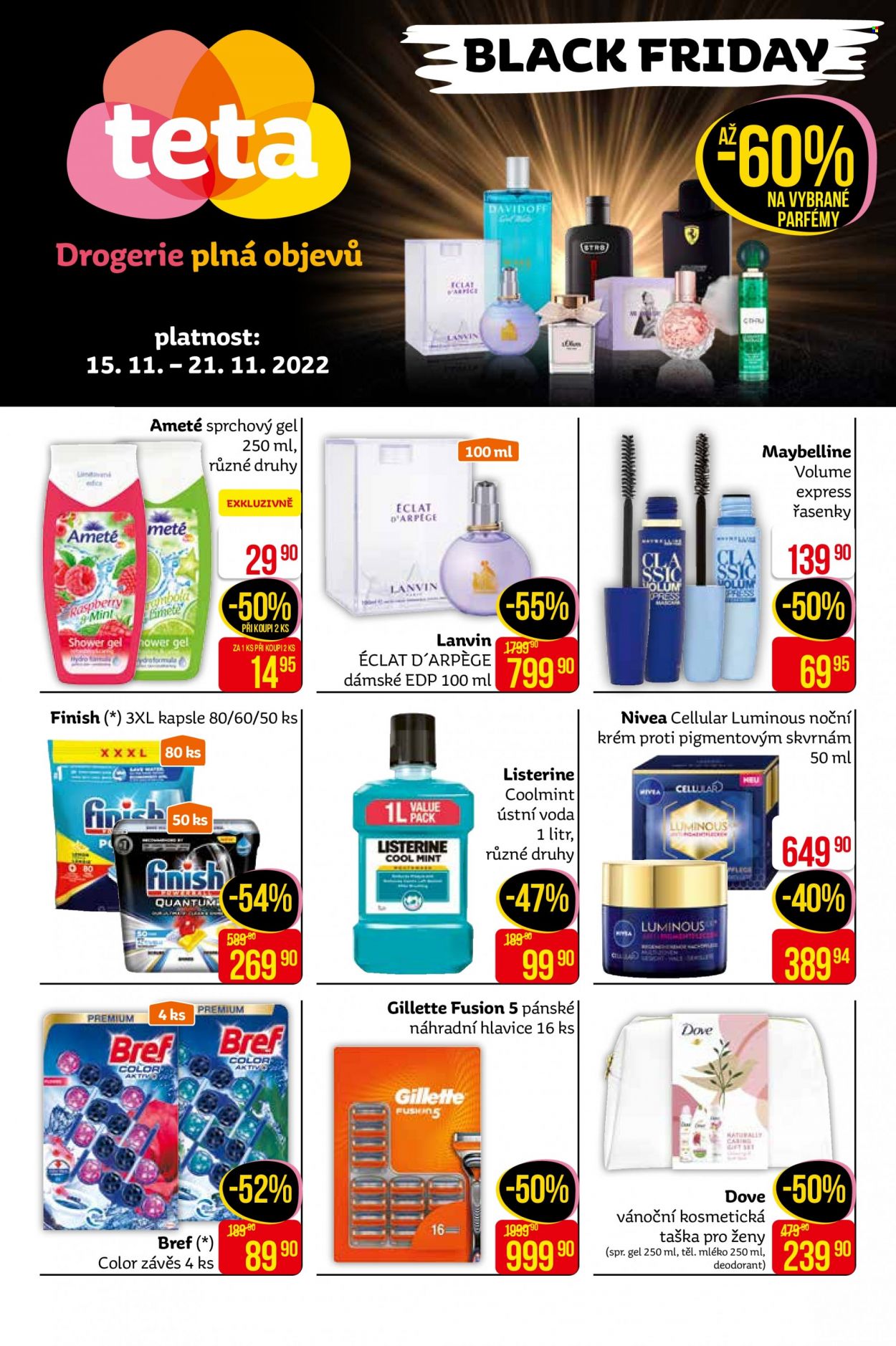 Leták Teta drogerie - 15.11.2022 - 21.11.2022. Strana 1