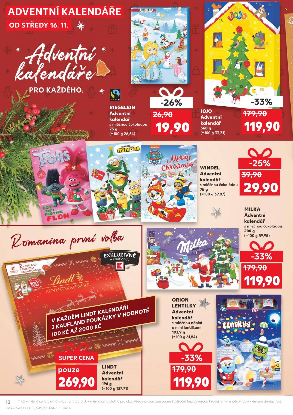 Leták Kaufland - 16.11.2022 - 22.11.2022. Strana 12