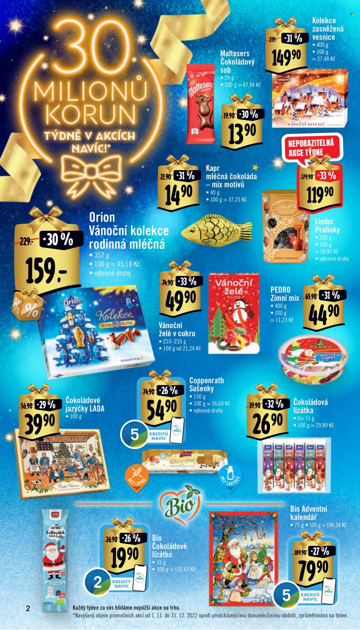 Leták Albert Supermarket - 16.11.2022 - 22.11.2022. Strana 2