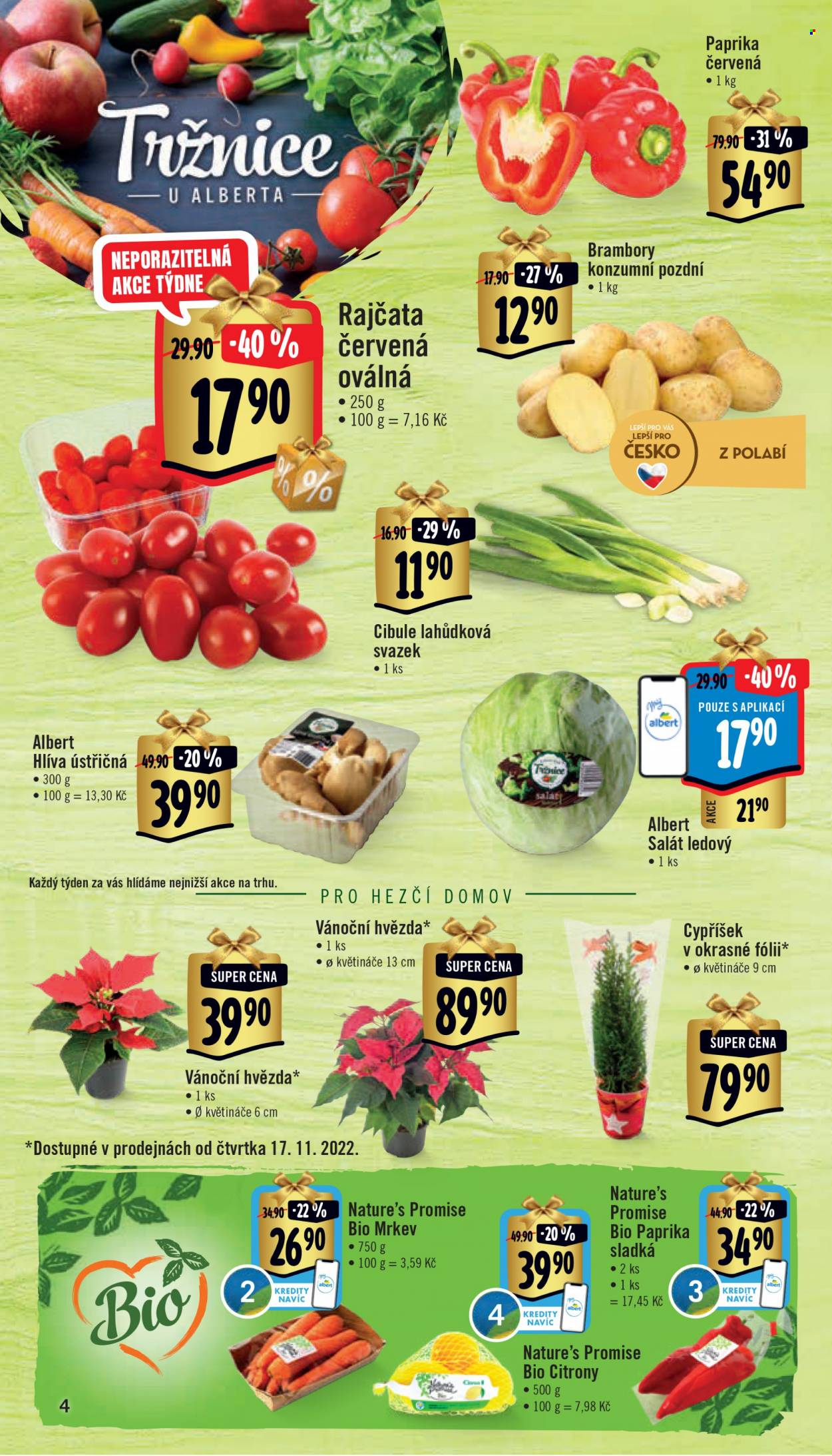 Leták Albert Supermarket - 16.11.2022 - 22.11.2022. Strana 4