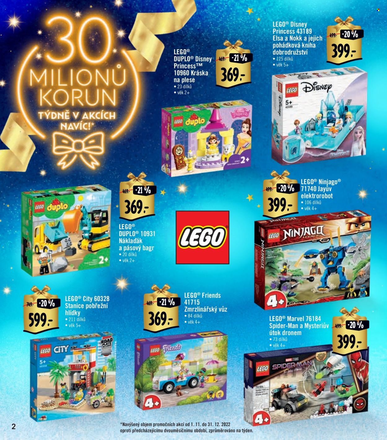 Leták Albert Hypermarket - 16.11.2022 - 6.12.2022. Strana 2