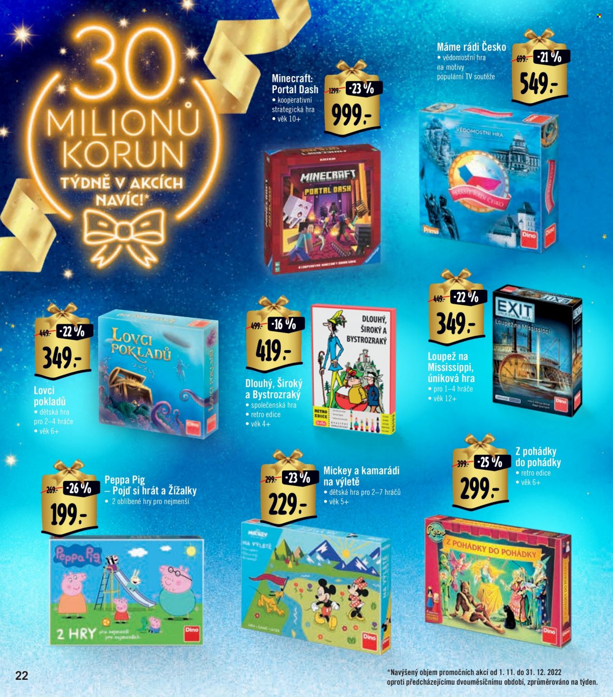 Leták Albert Hypermarket - 16.11.2022 - 6.12.2022. Strana 22