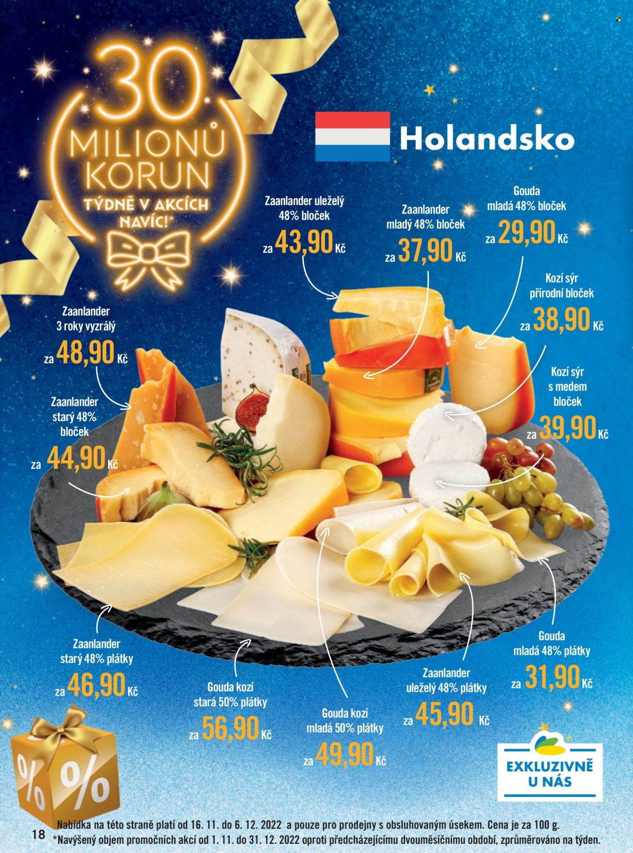 Leták Albert Supermarket - 16.11.2022 - 31.12.2022. Strana 18