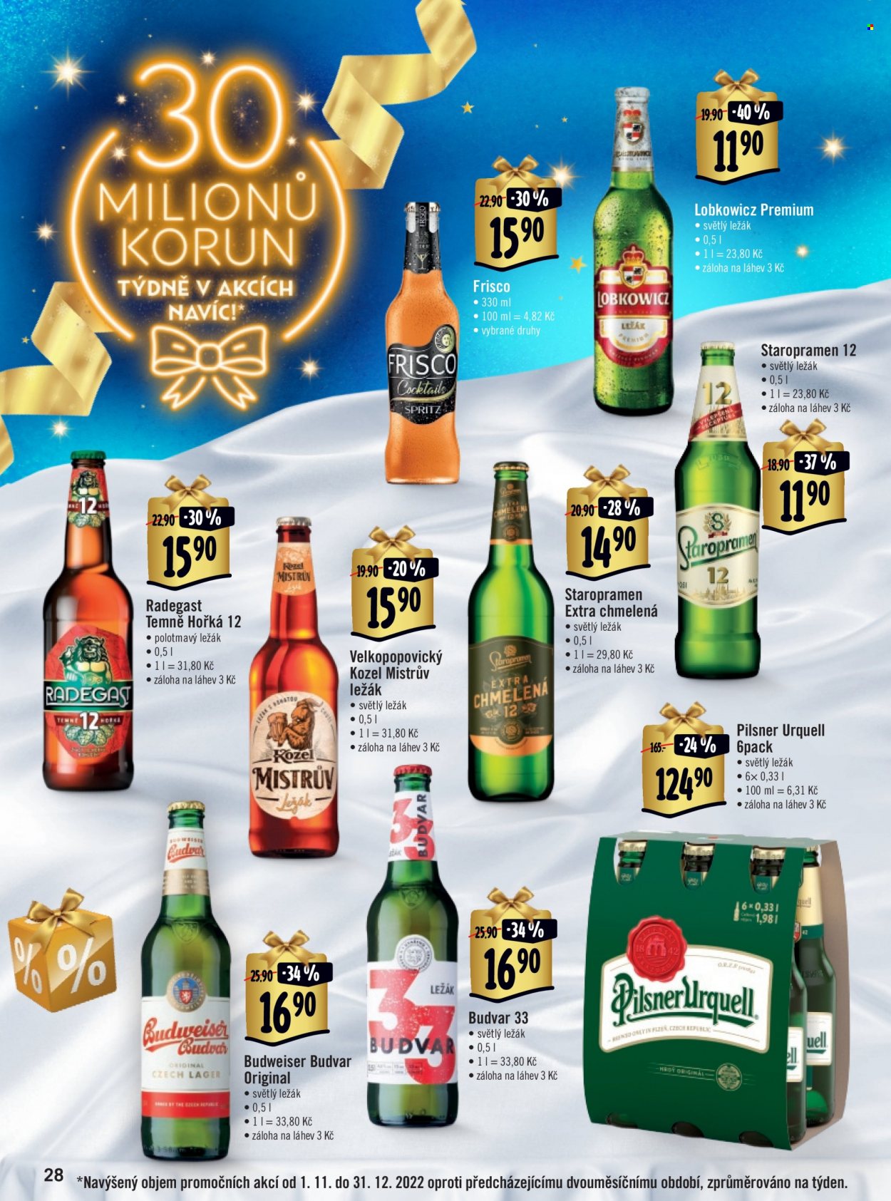 Leták Albert Supermarket - 16.11.2022 - 31.12.2022. Strana 28