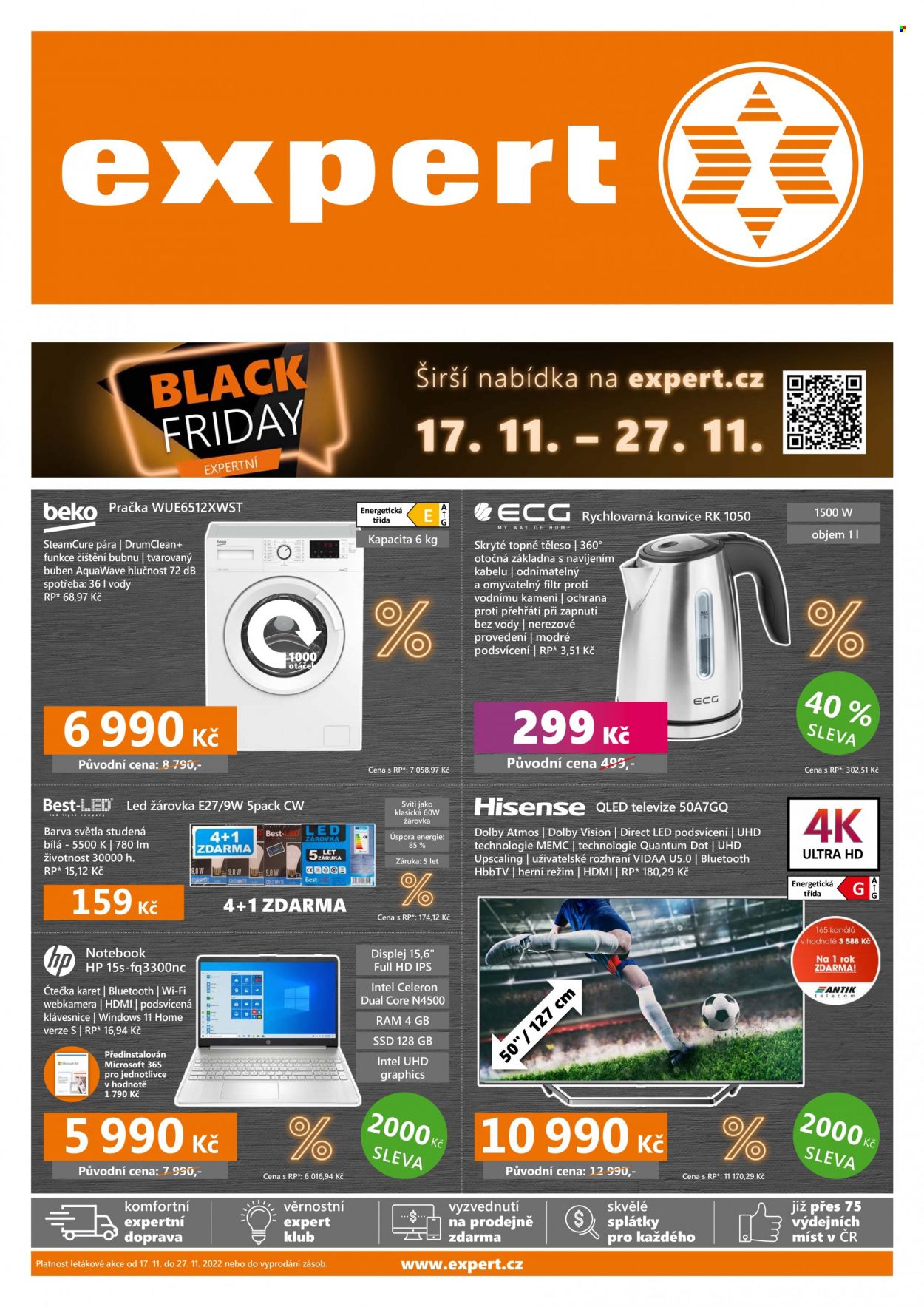 Leták Expert - 17.11.2022 - 27.11.2022. Strana 1