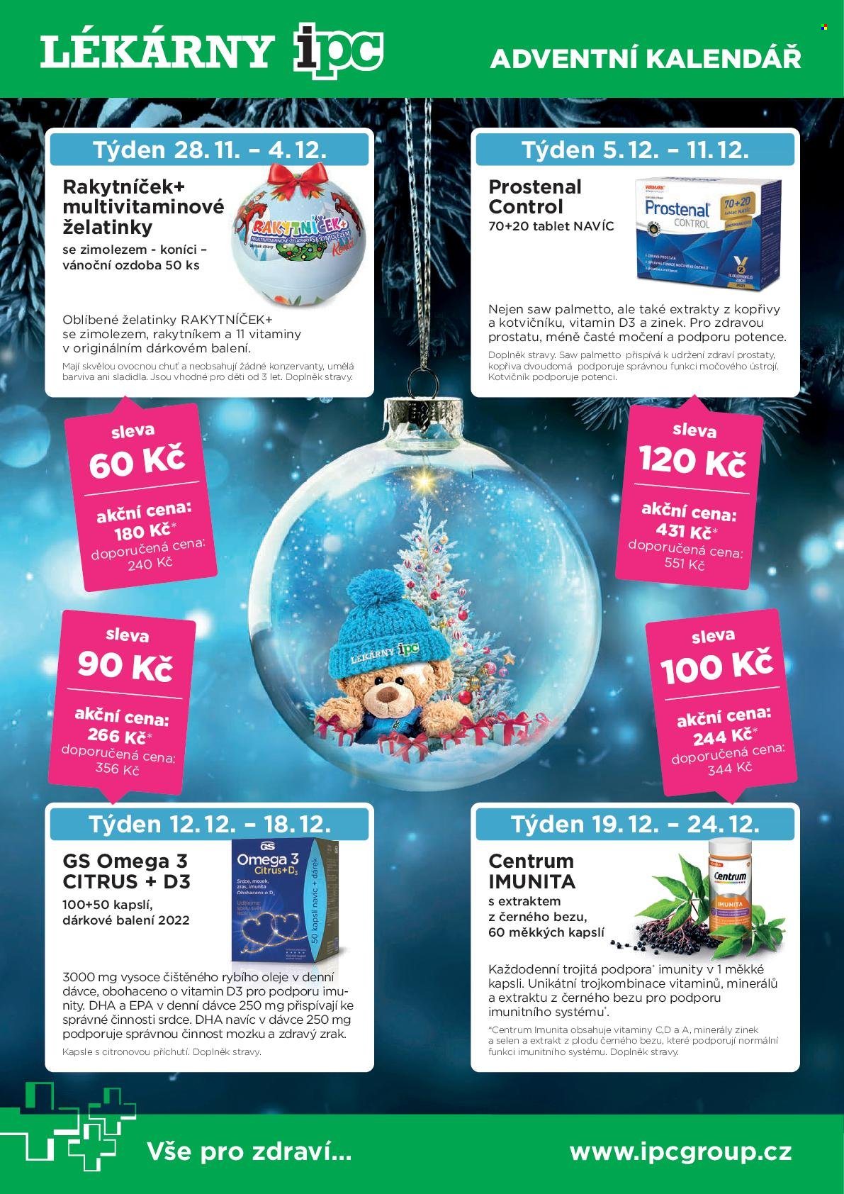 Leták Lékárny IPC - 15.11.2022 - 31.12.2022. Strana 4