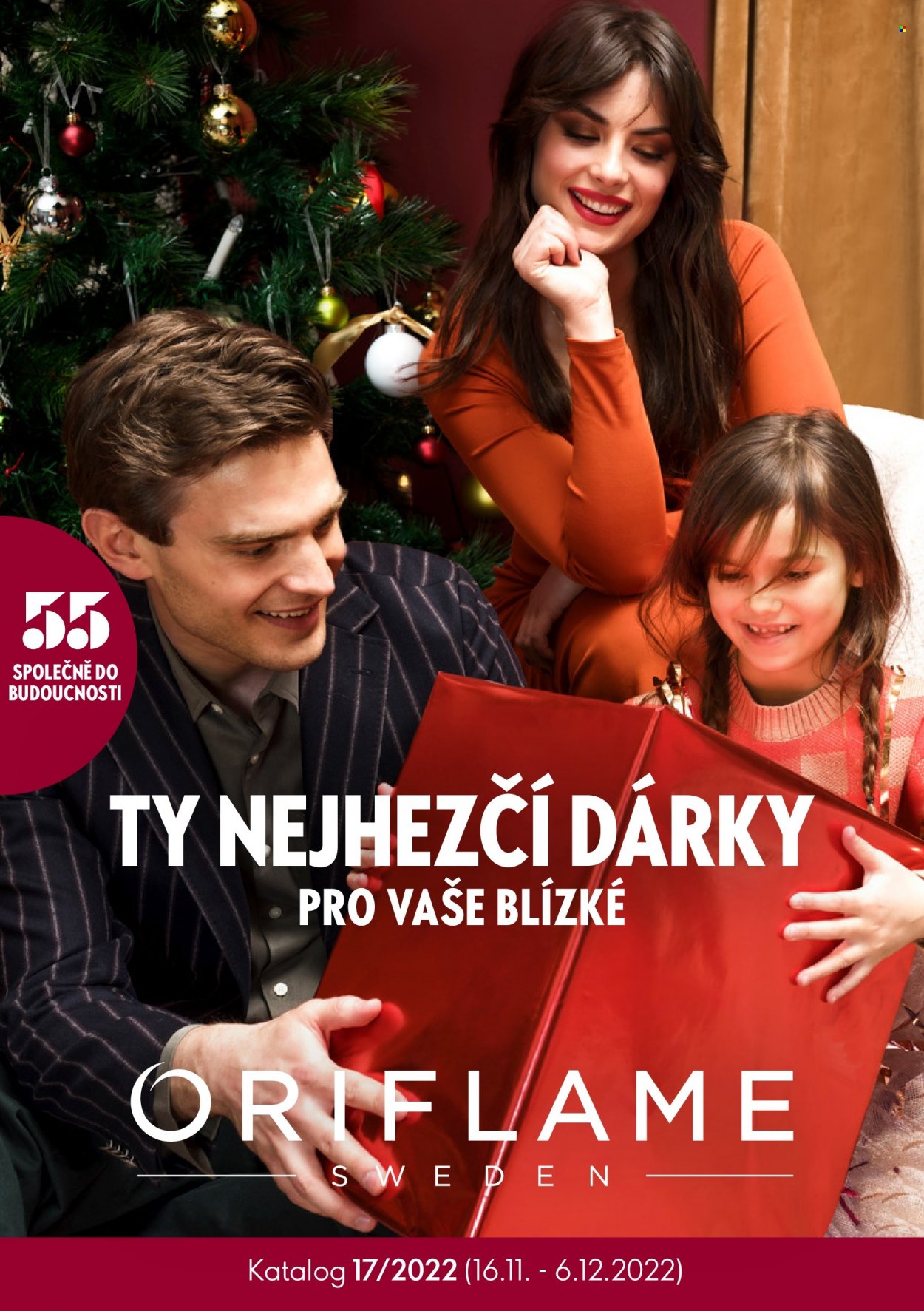 Leták ORIFLAME - 16.11.2022 - 6.12.2022. Strana 1