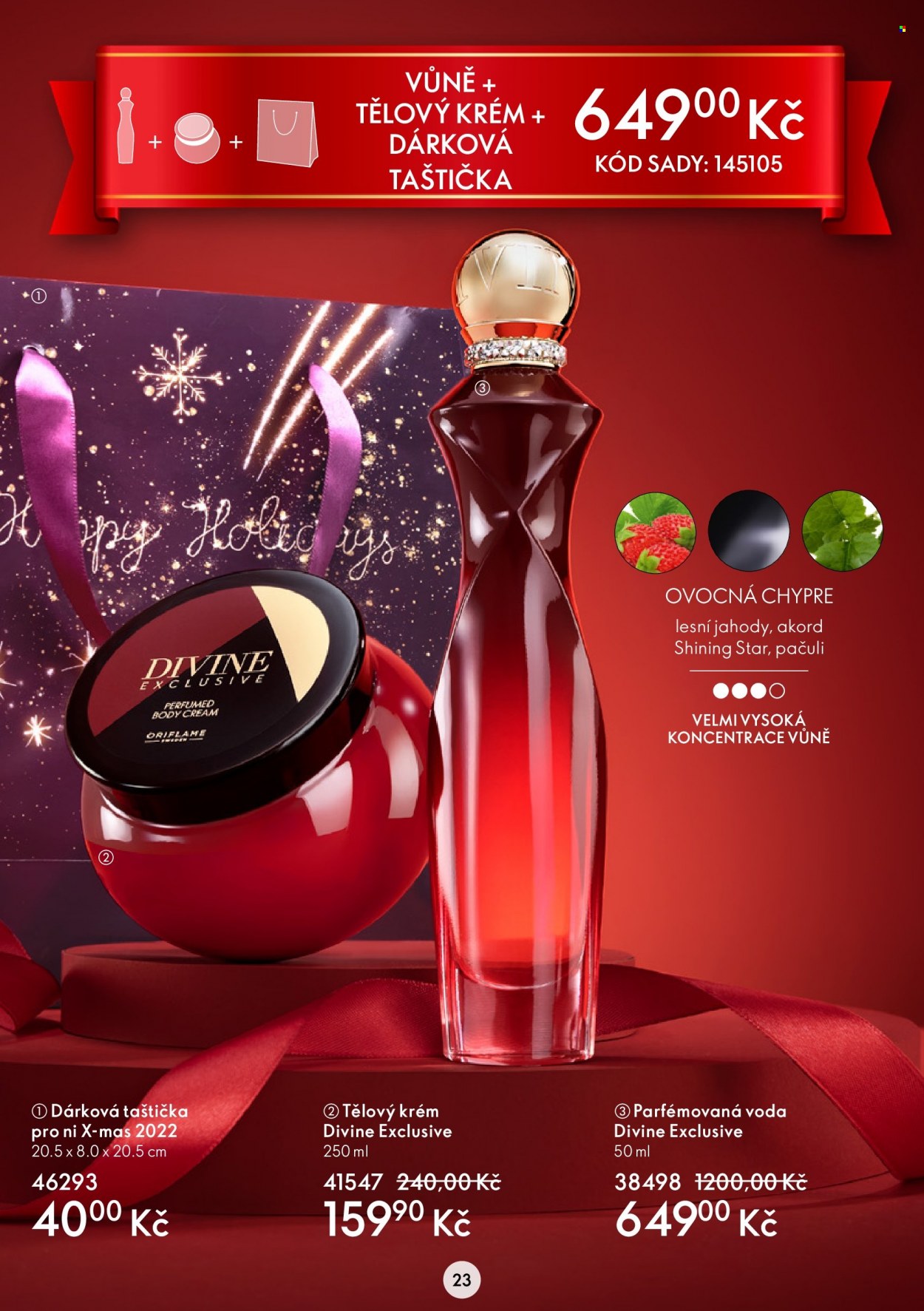 Leták ORIFLAME - 16.11.2022 - 6.12.2022. Strana 23