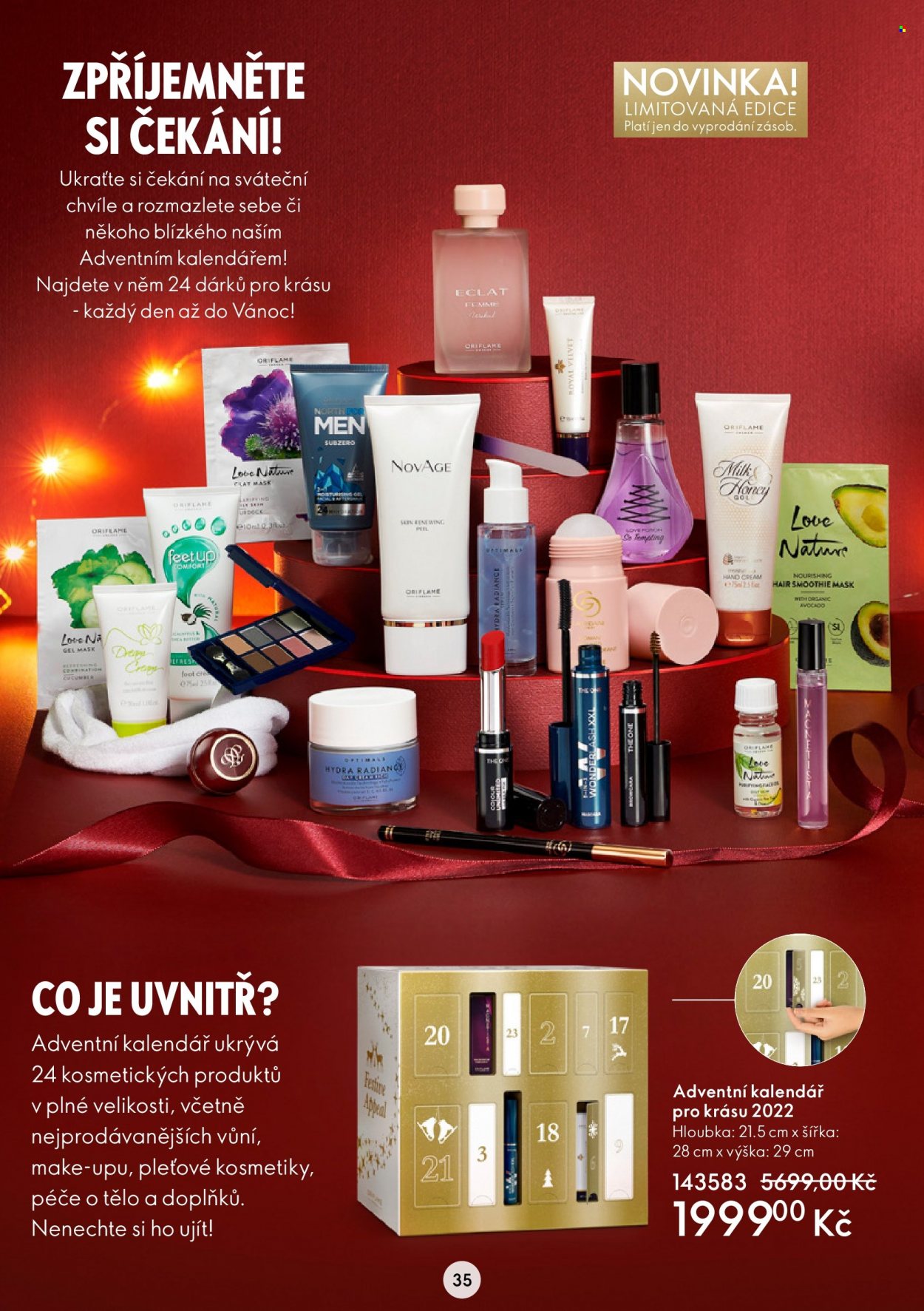 Leták ORIFLAME - 16.11.2022 - 6.12.2022. Strana 35