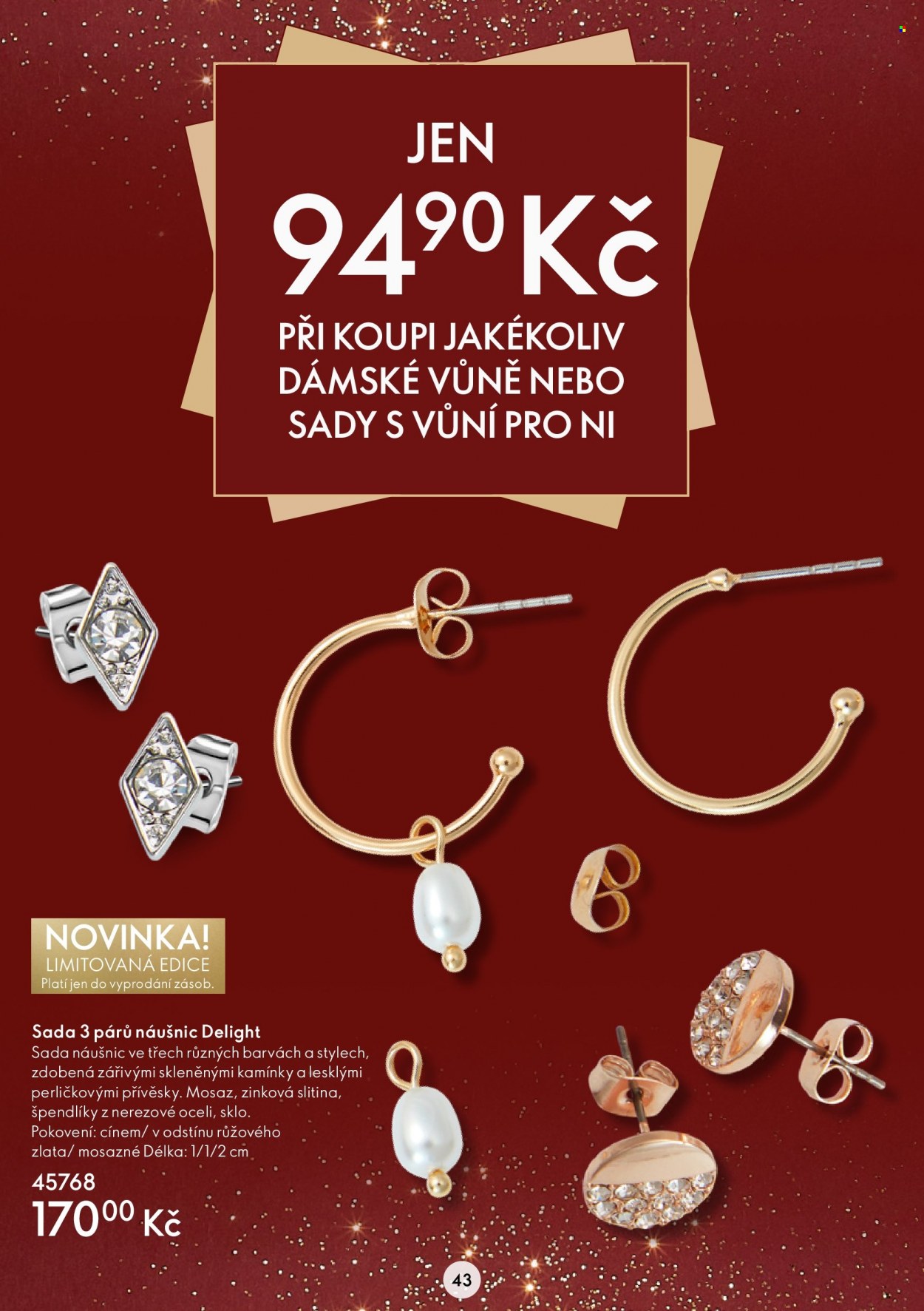Leták ORIFLAME - 16.11.2022 - 6.12.2022. Strana 43