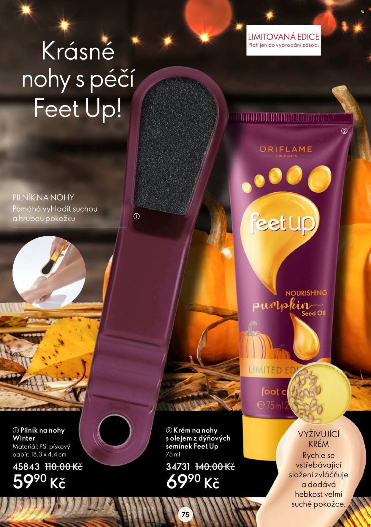 Leták ORIFLAME - 16.11.2022 - 6.12.2022. Strana 75