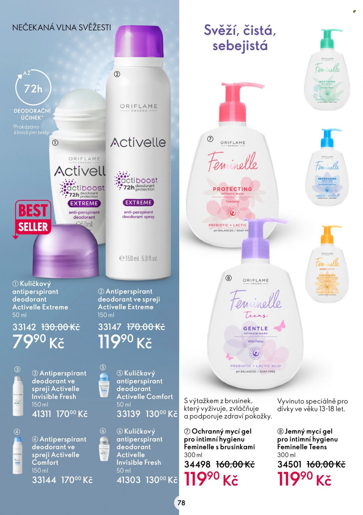 Leták ORIFLAME - 16.11.2022 - 6.12.2022. Strana 78