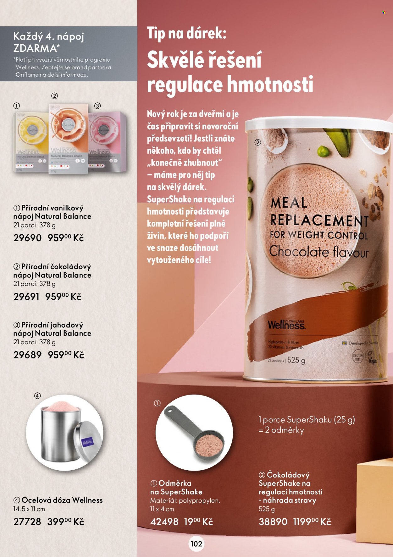 Leták ORIFLAME - 16.11.2022 - 6.12.2022. Strana 102