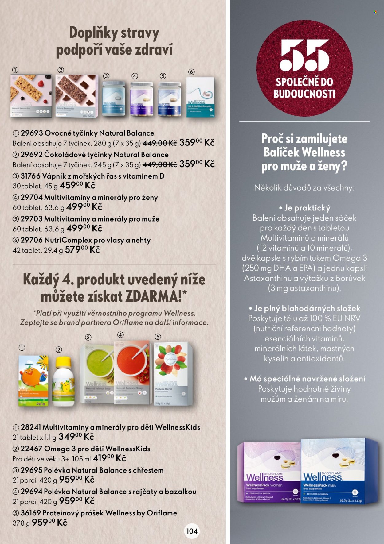 Leták ORIFLAME - 16.11.2022 - 6.12.2022. Strana 104