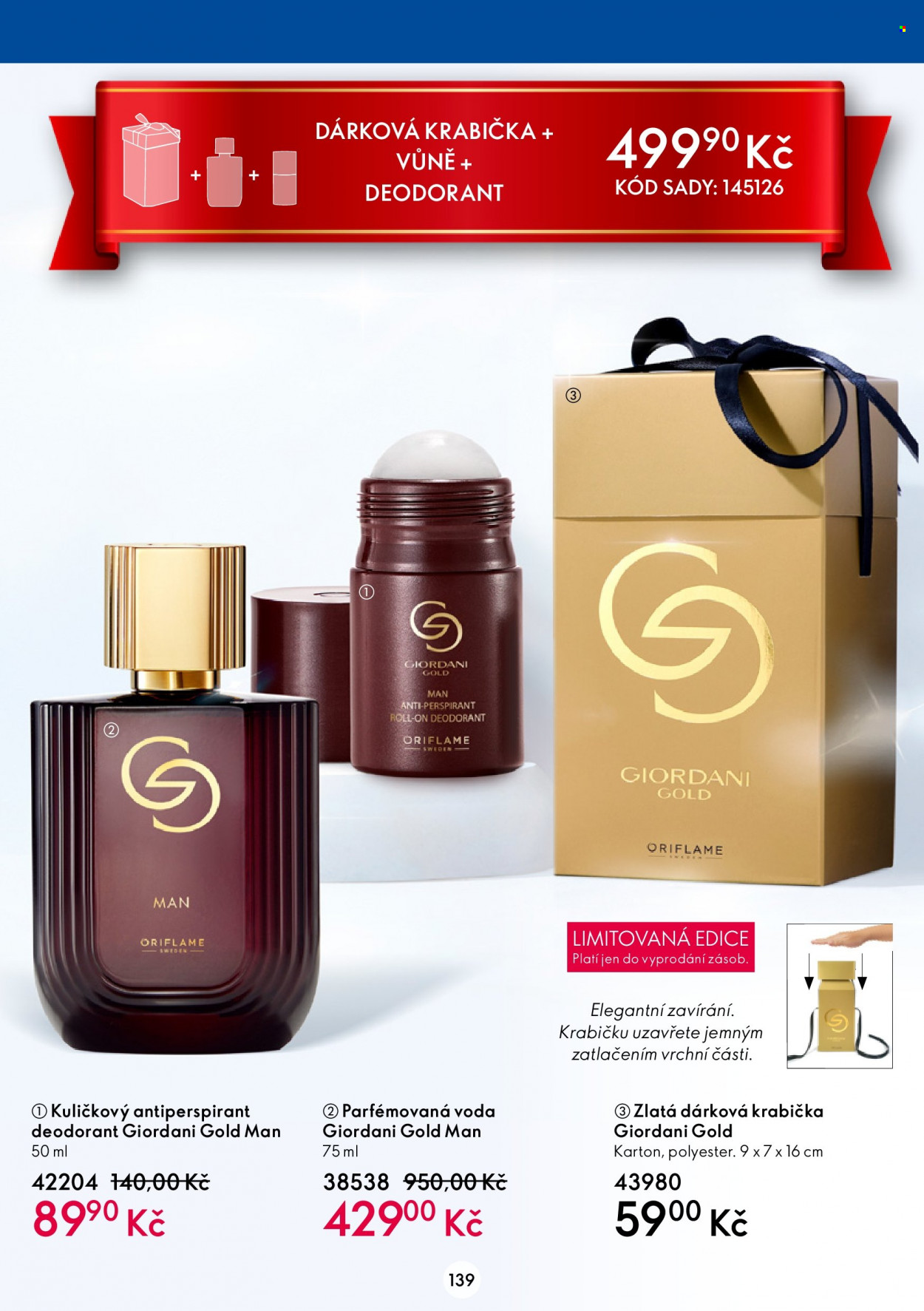 Leták ORIFLAME - 16.11.2022 - 6.12.2022. Strana 139