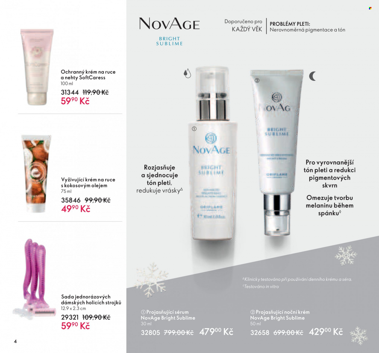 Leták ORIFLAME - 16.11.2022 - 6.12.2022. Strana 4