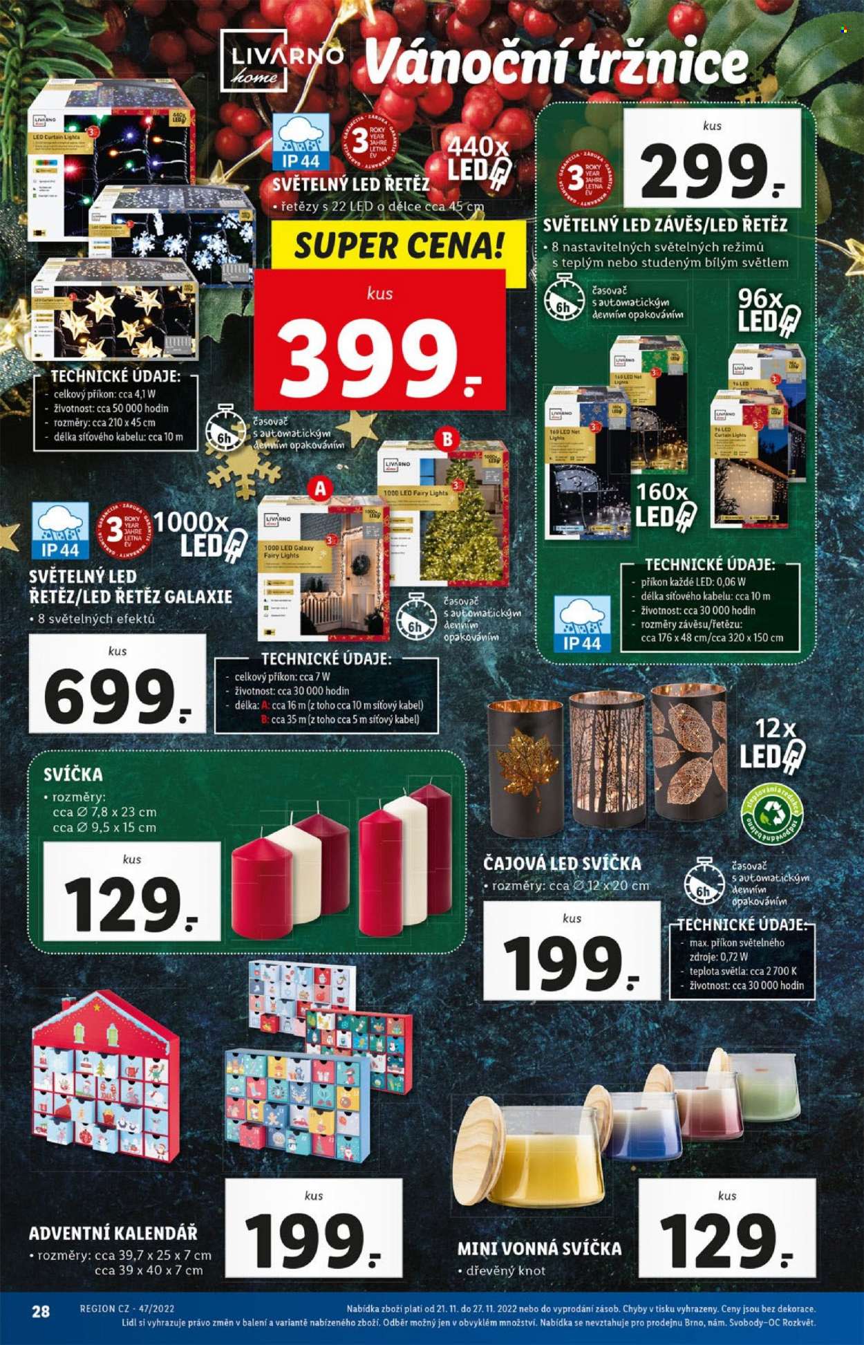 Leták Lidl - 21.11.2022 - 27.11.2022. Strana 28