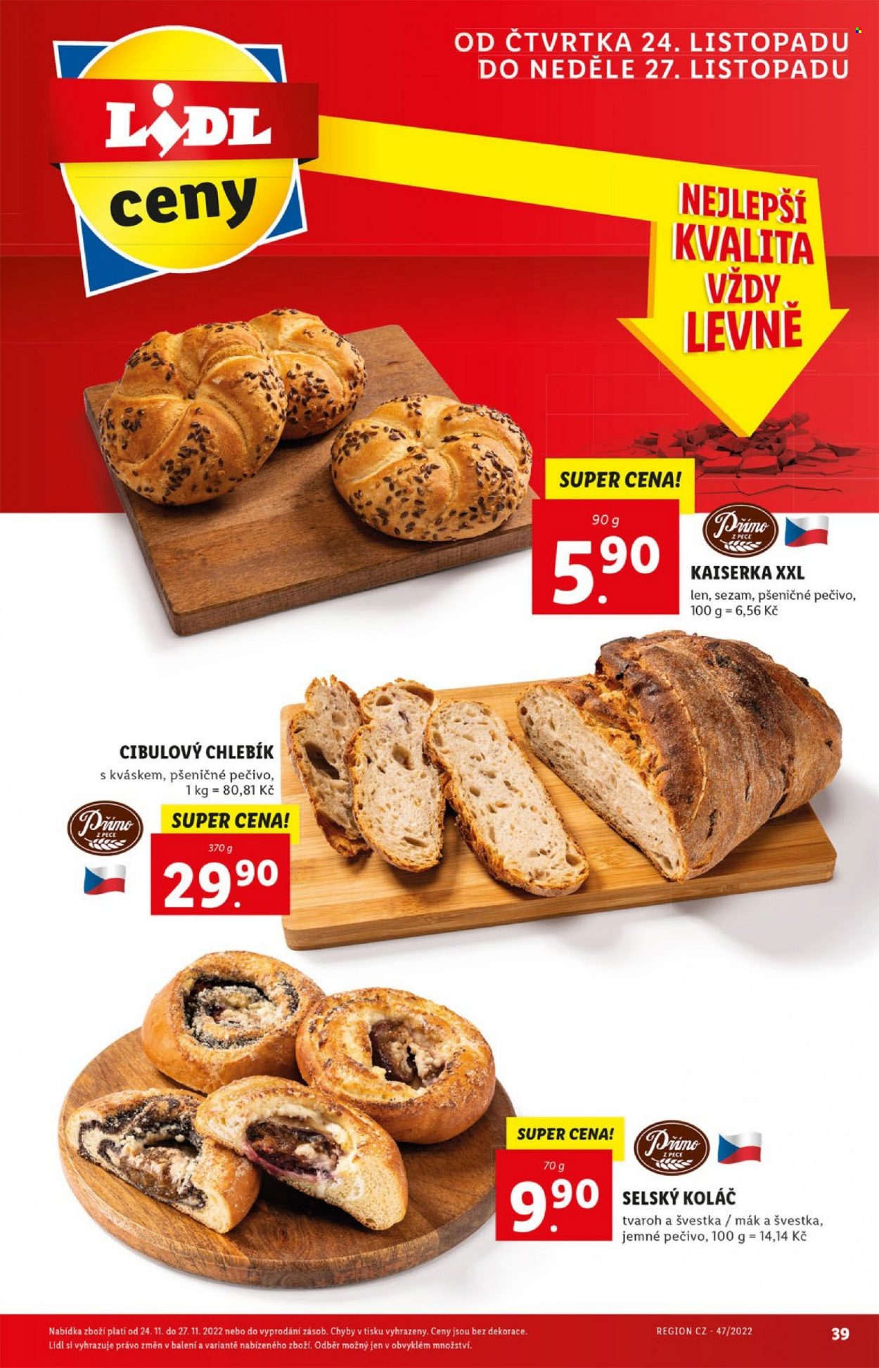 Leták Lidl - 21.11.2022 - 27.11.2022. Strana 39