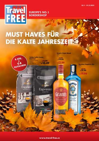 Leták Travel FREE - 18.11.2022 - 1.12.2022.
