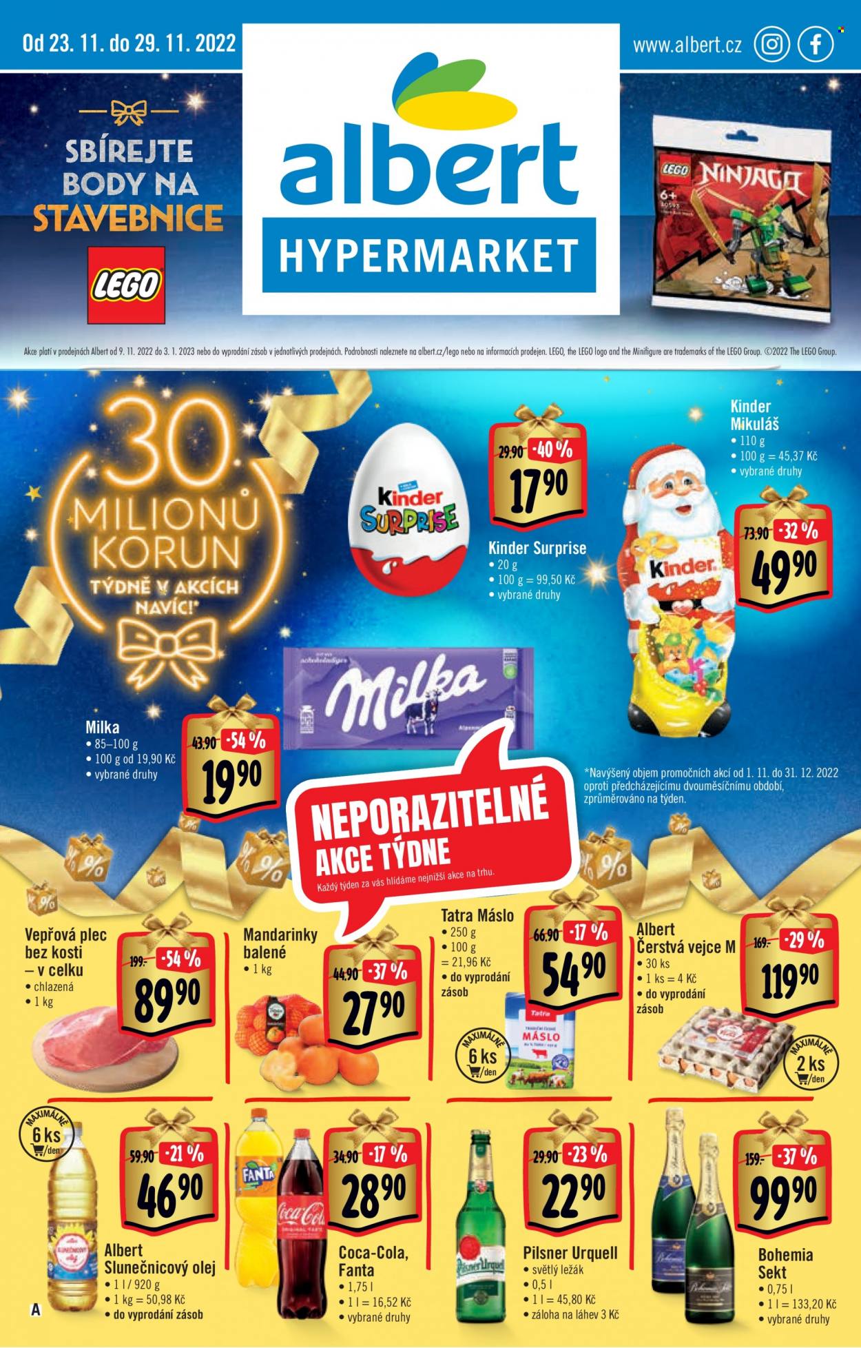 Leták Albert Hypermarket - 23.11.2022 - 29.11.2022. Strana 1