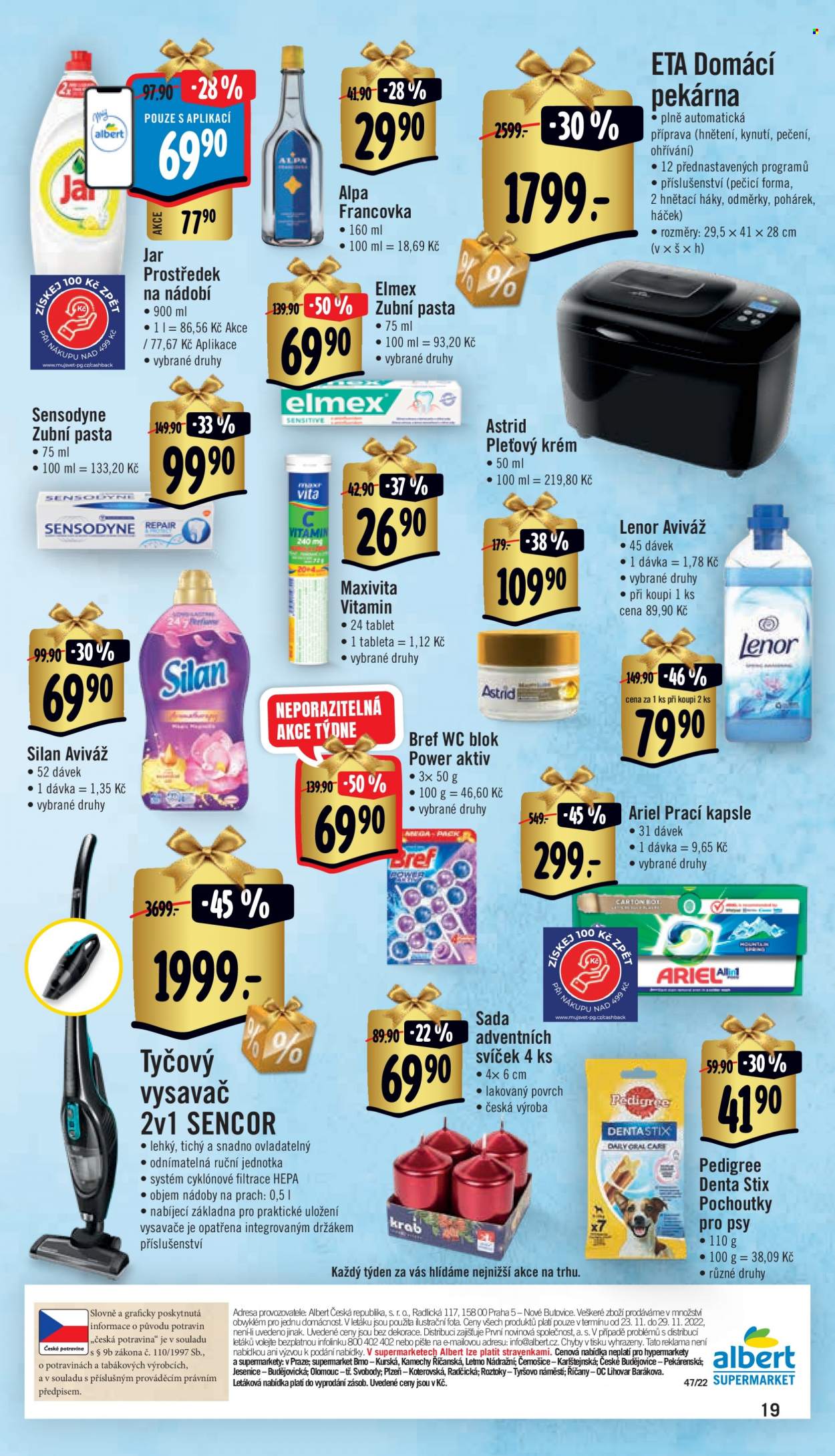 Leták Albert Supermarket - 23.11.2022 - 29.11.2022. Strana 19