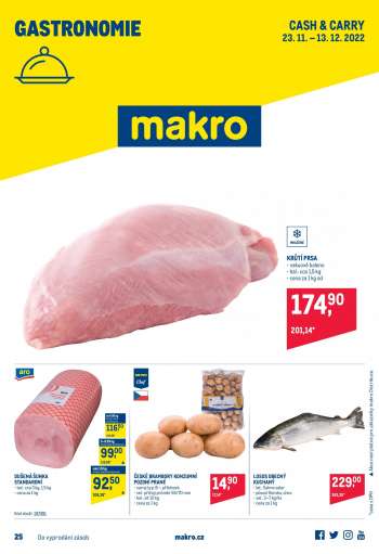 Leták MAKRO - 23.11.2022 - 23.12.2022.