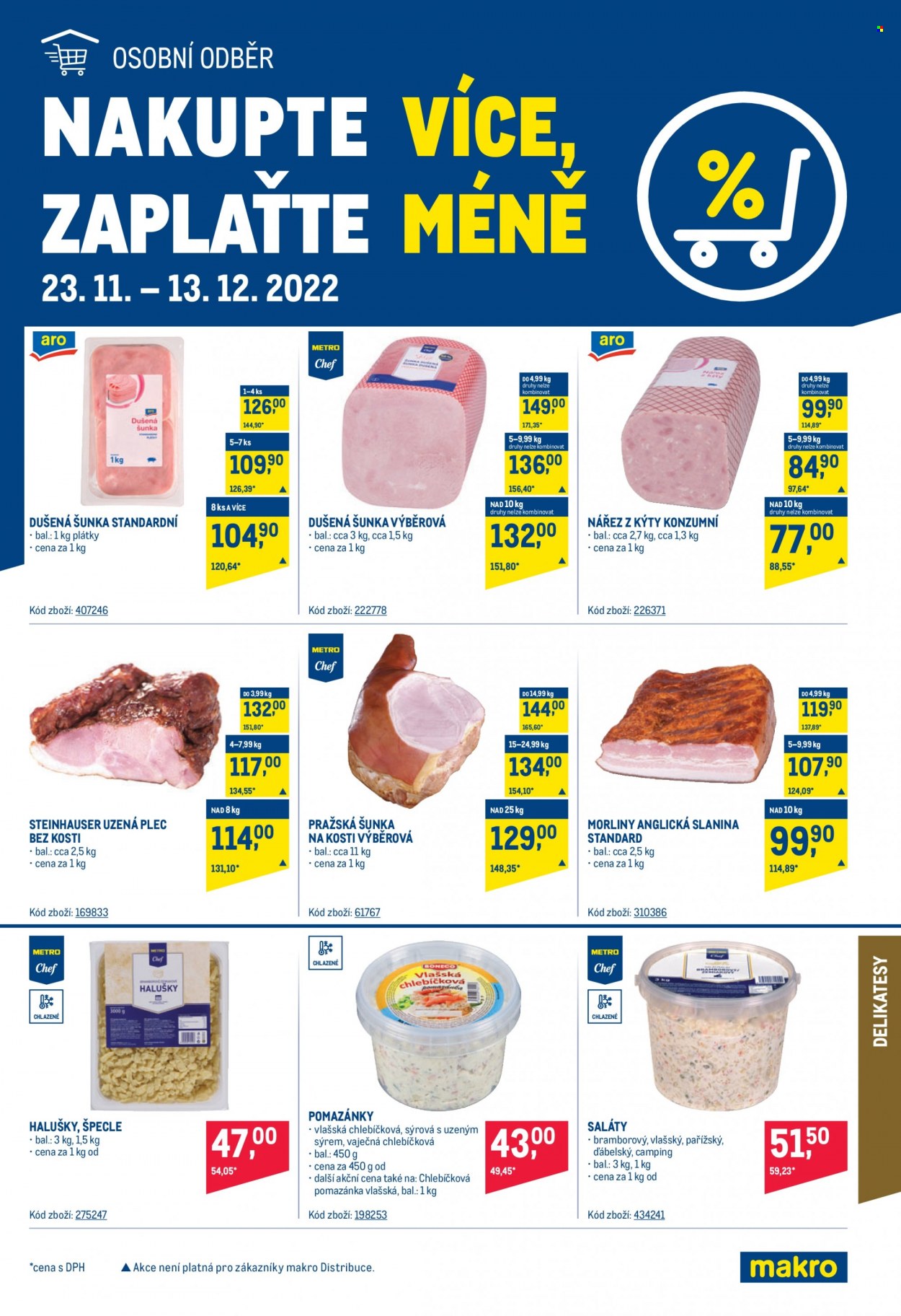 Leták MAKRO - 23.11.2022 - 13.12.2022. Strana 9