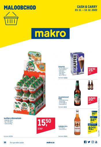 Leták MAKRO - 23.11.2022 - 13.12.2022.