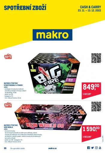 Leták MAKRO - 23.11.2022 - 13.12.2022.
