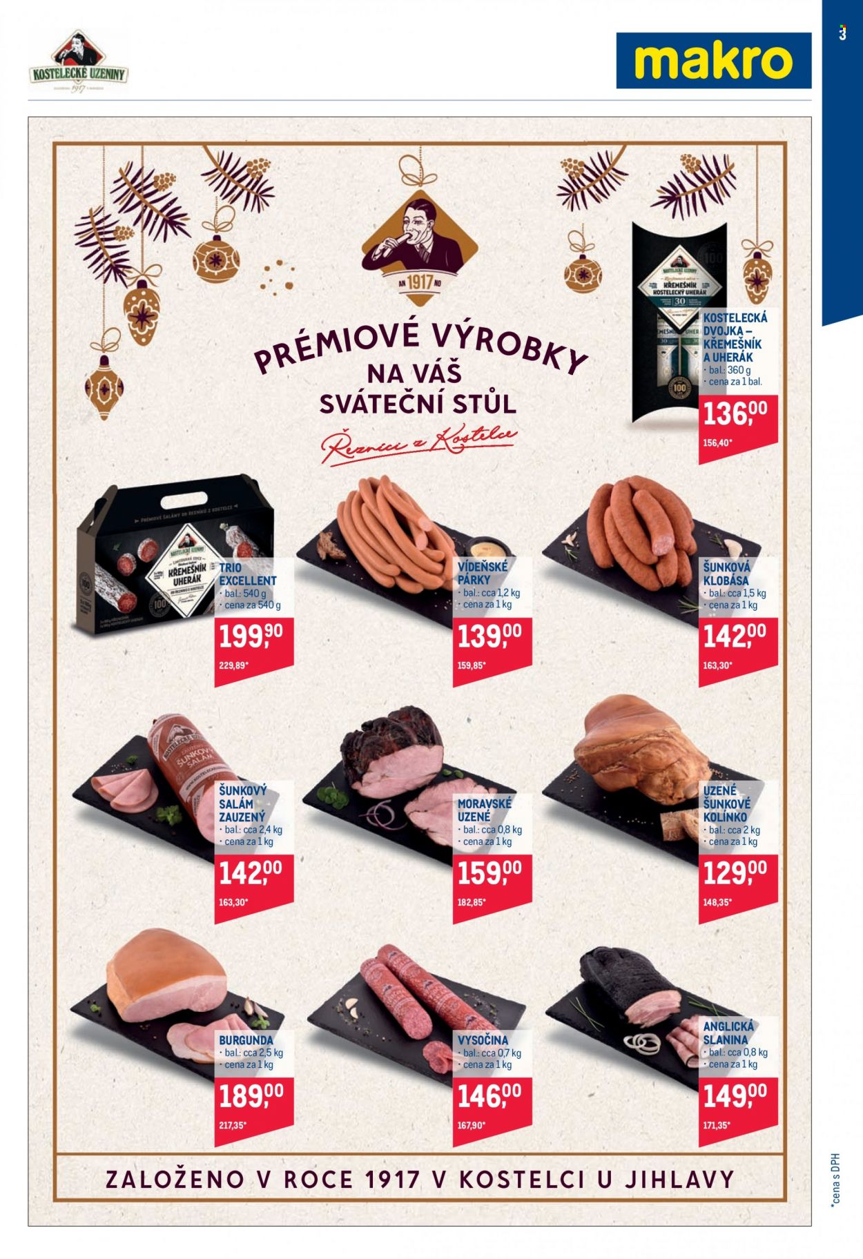 Leták MAKRO - 23.11.2022 - 3.1.2023. Strana 3