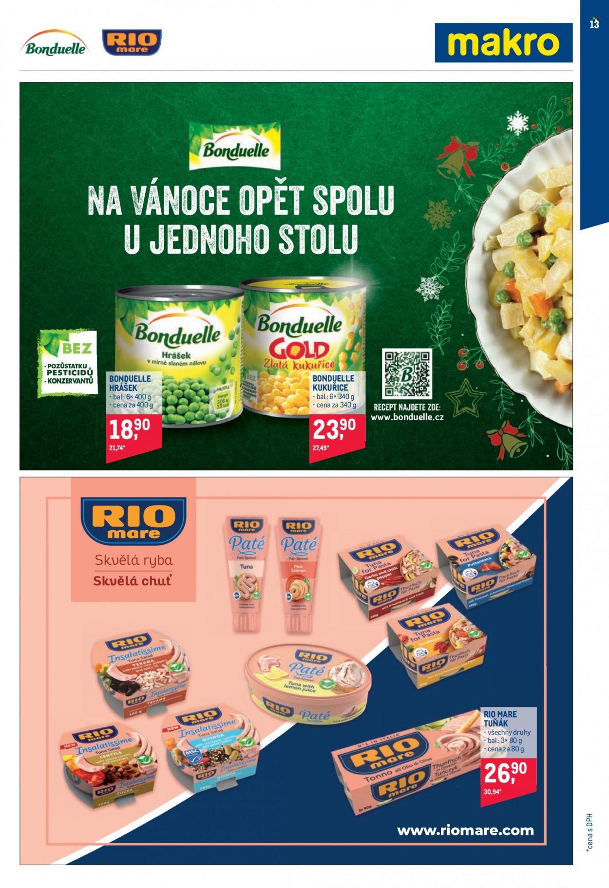 Leták MAKRO - 23.11.2022 - 3.1.2023. Strana 13