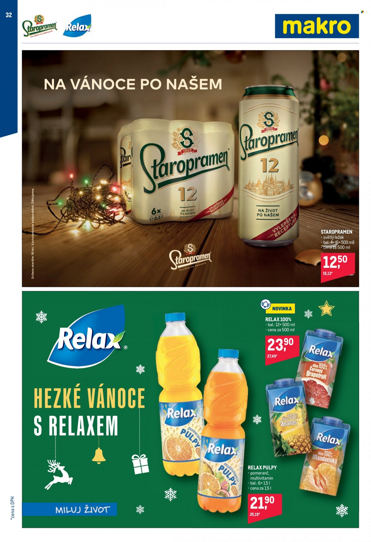 Leták MAKRO - 23.11.2022 - 3.1.2023. Strana 32