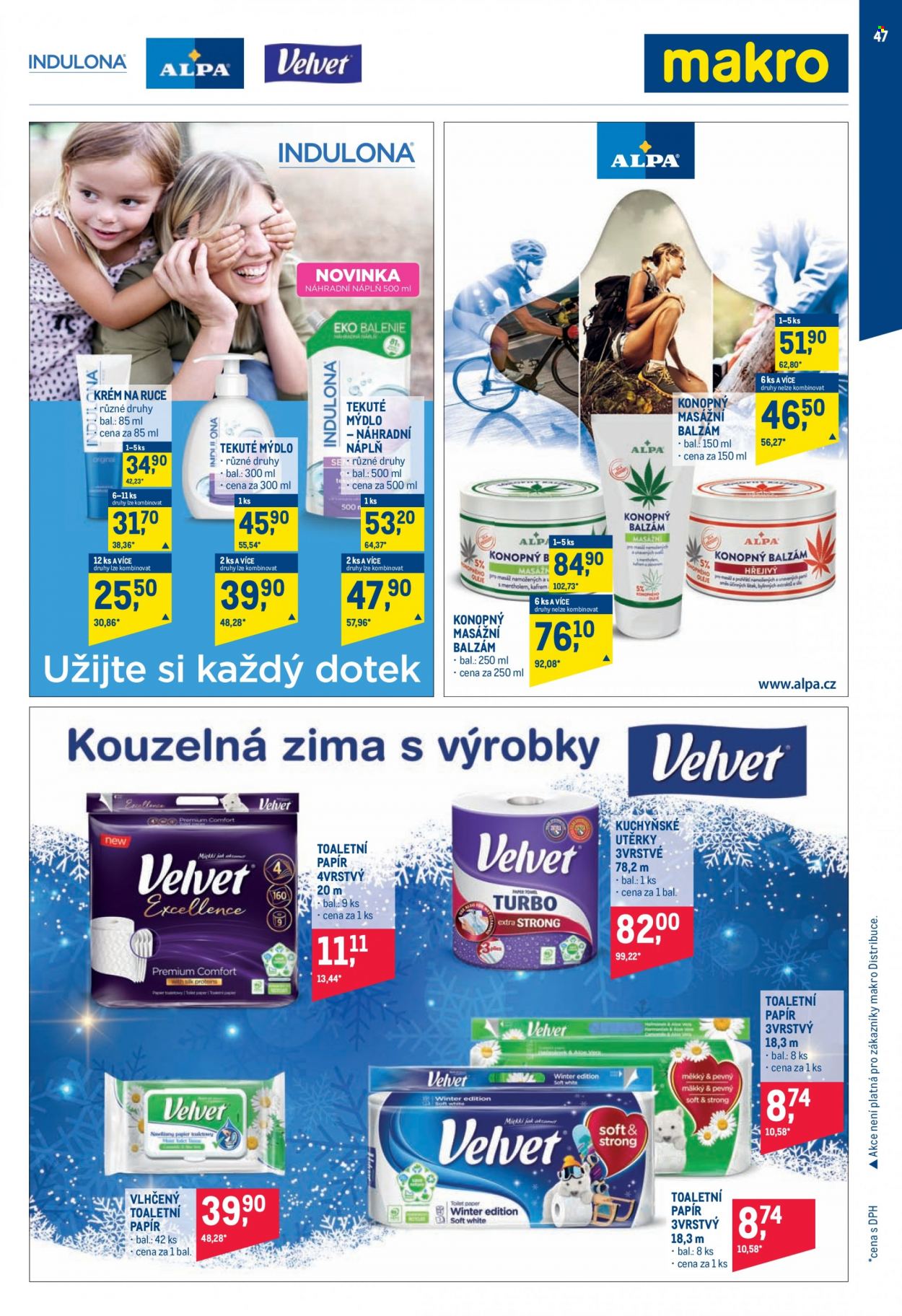 Leták MAKRO - 23.11.2022 - 3.1.2023. Strana 47