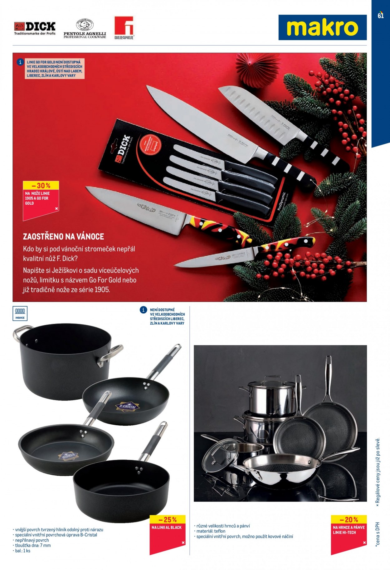 Leták MAKRO - 23.11.2022 - 3.1.2023. Strana 61