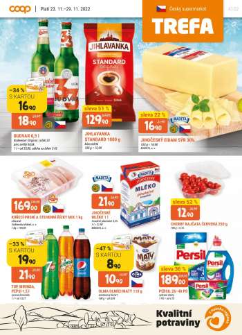 Leták TREFA coop - 23.11.2022 - 29.11.2022.