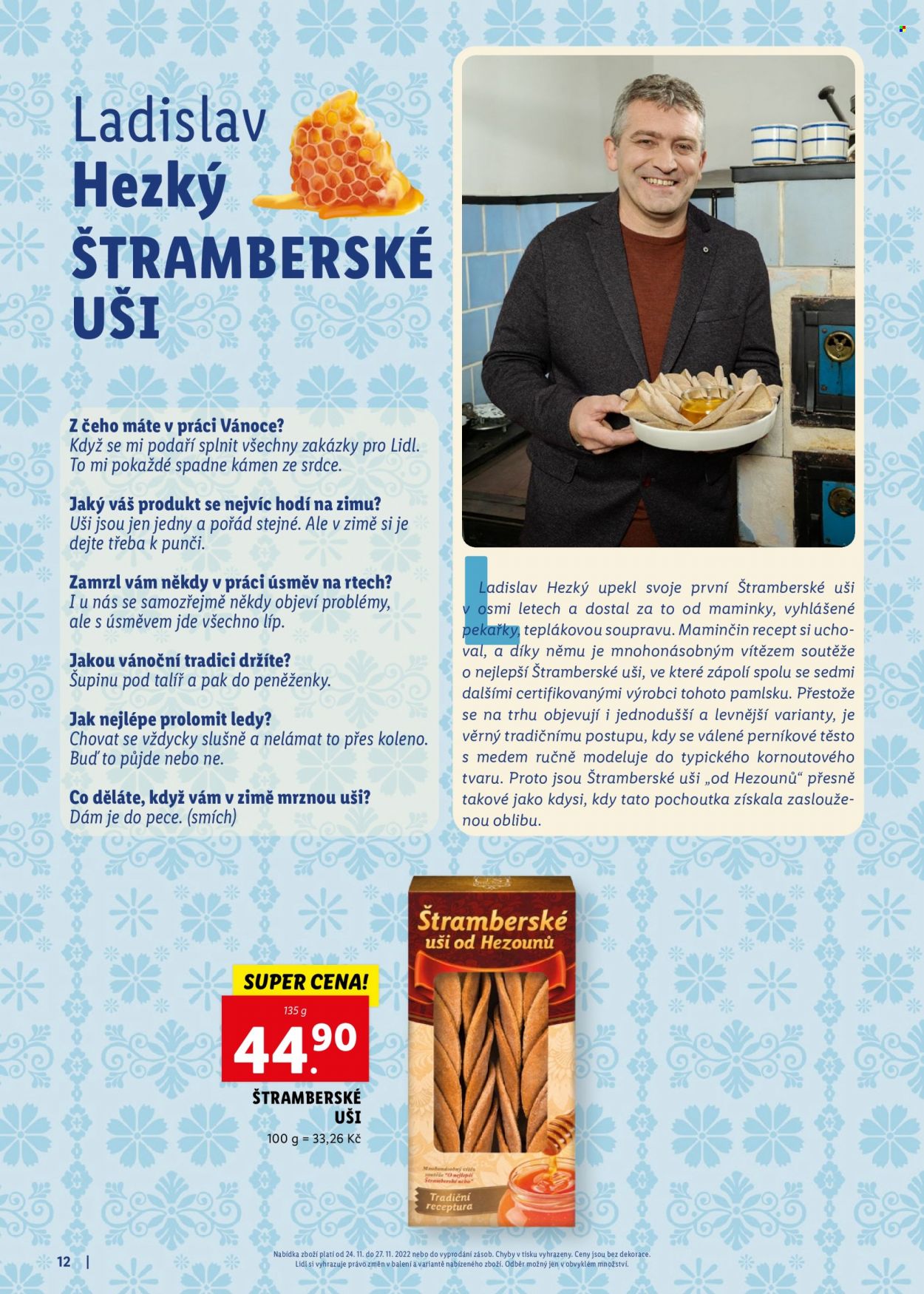 Leták Lidl - 24.11.2022 - 27.11.2022. Strana 12