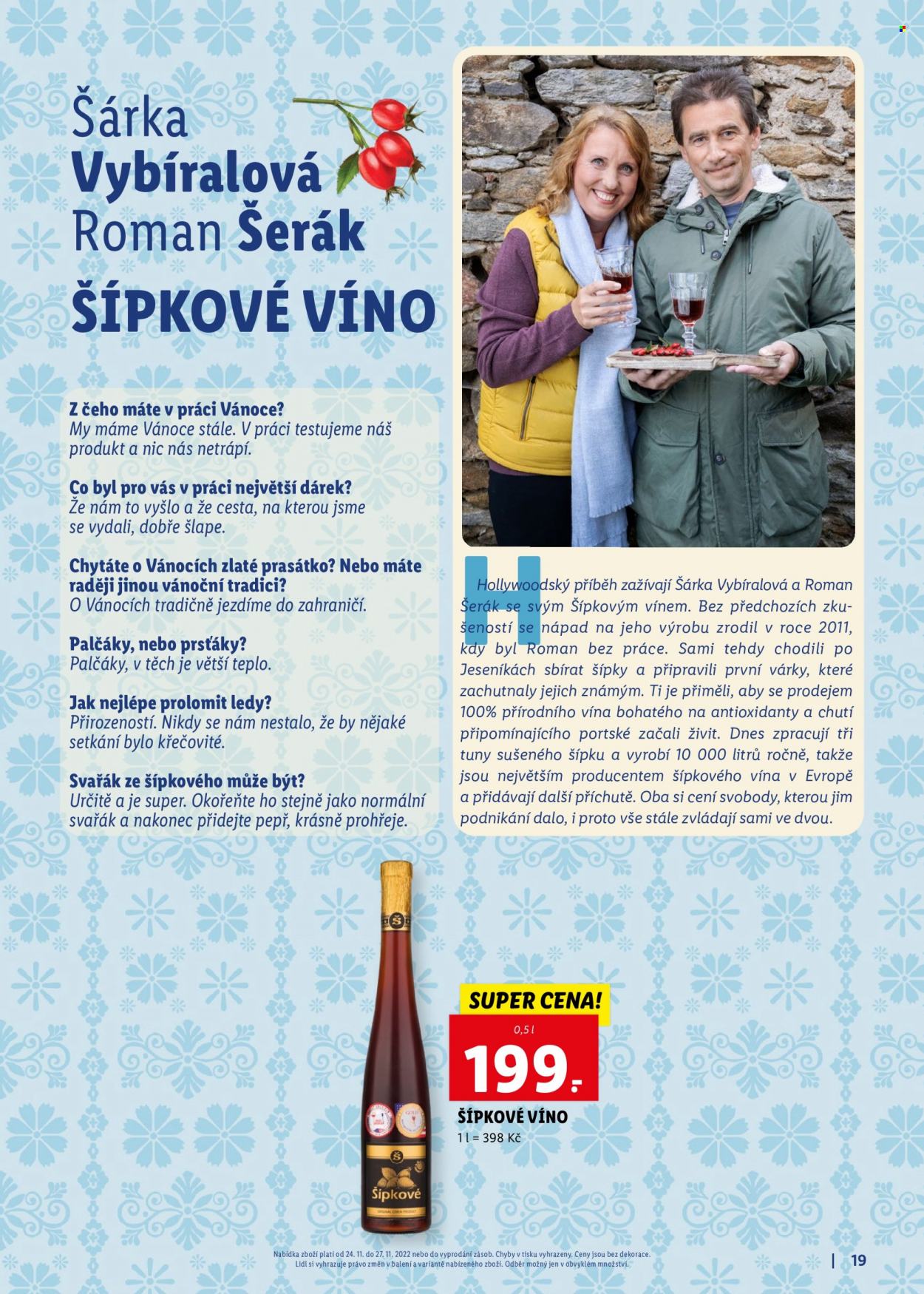 Leták Lidl - 24.11.2022 - 27.11.2022. Strana 19